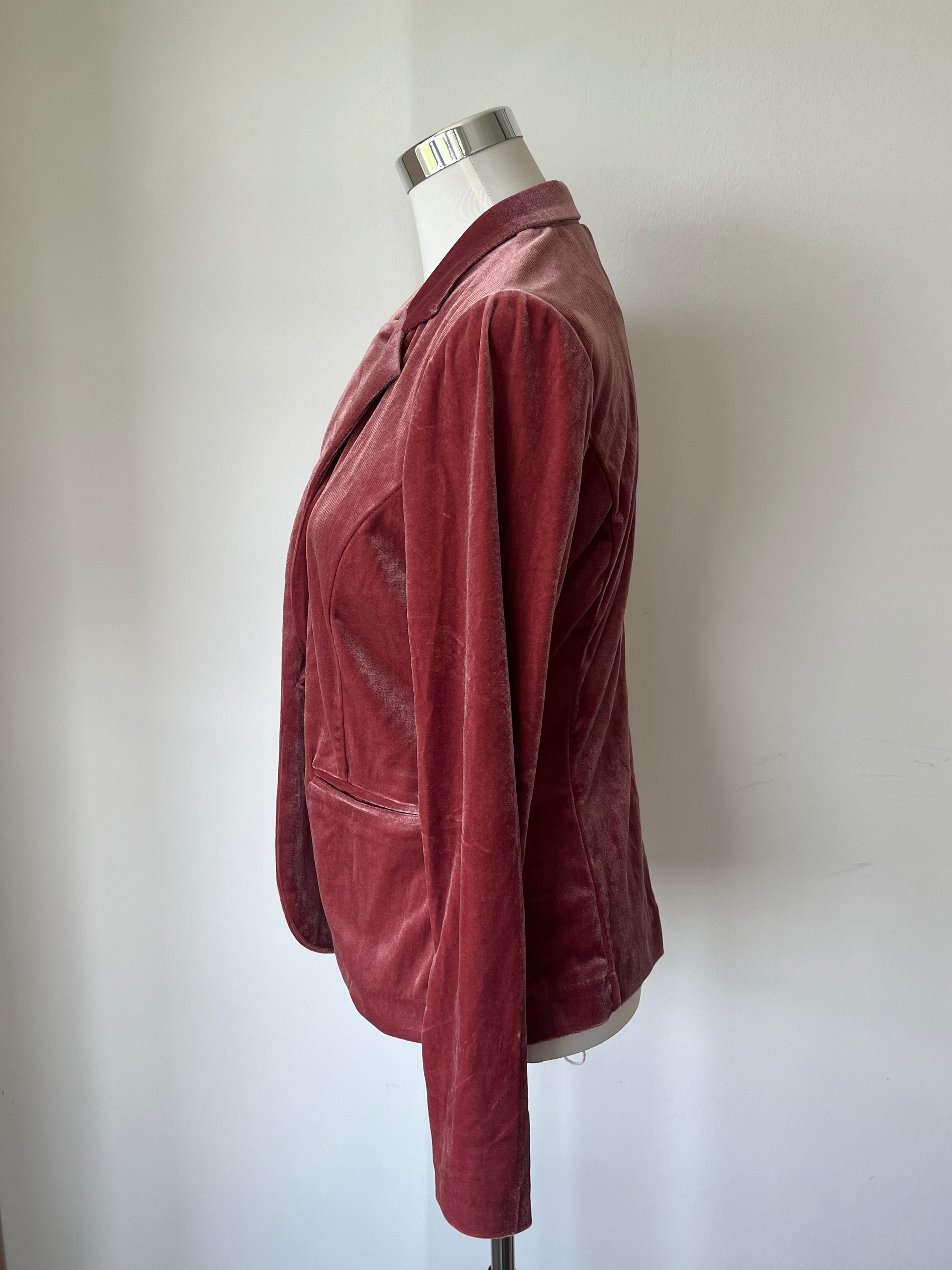 ICHI Samtblazer | Rosa | Gr. S | Sehr guter Zustand