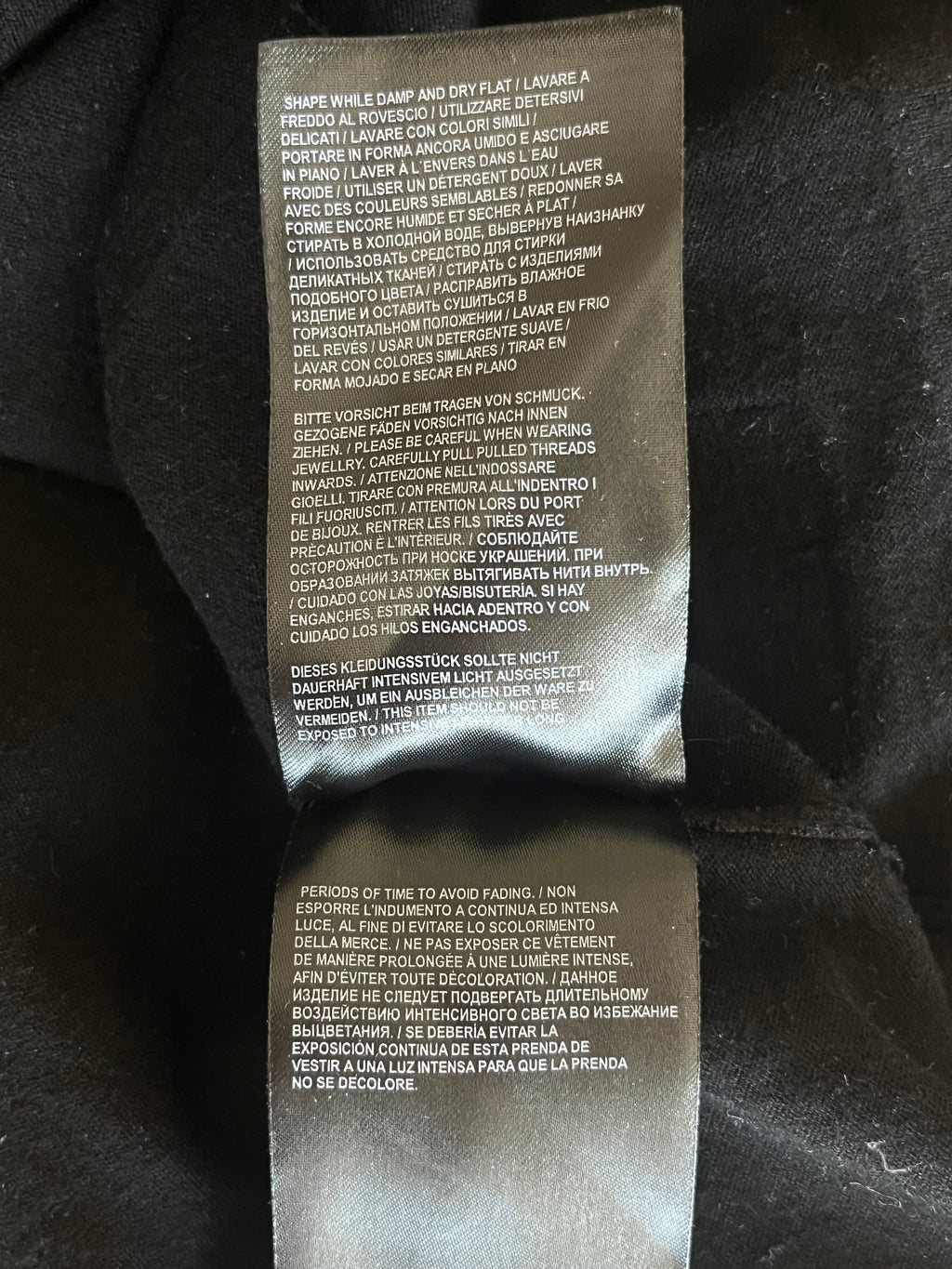 DRYKORN Drynamic Long-Sleeve Shirt, Black, Size L, Good Condition