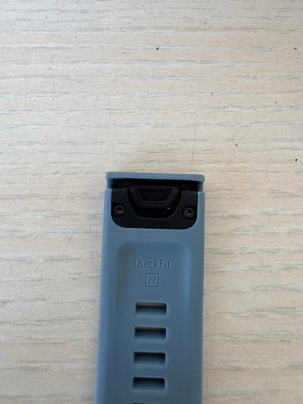 Garmin QuickFit 22 mm Silikonarmband – Blau, Sehr Gut