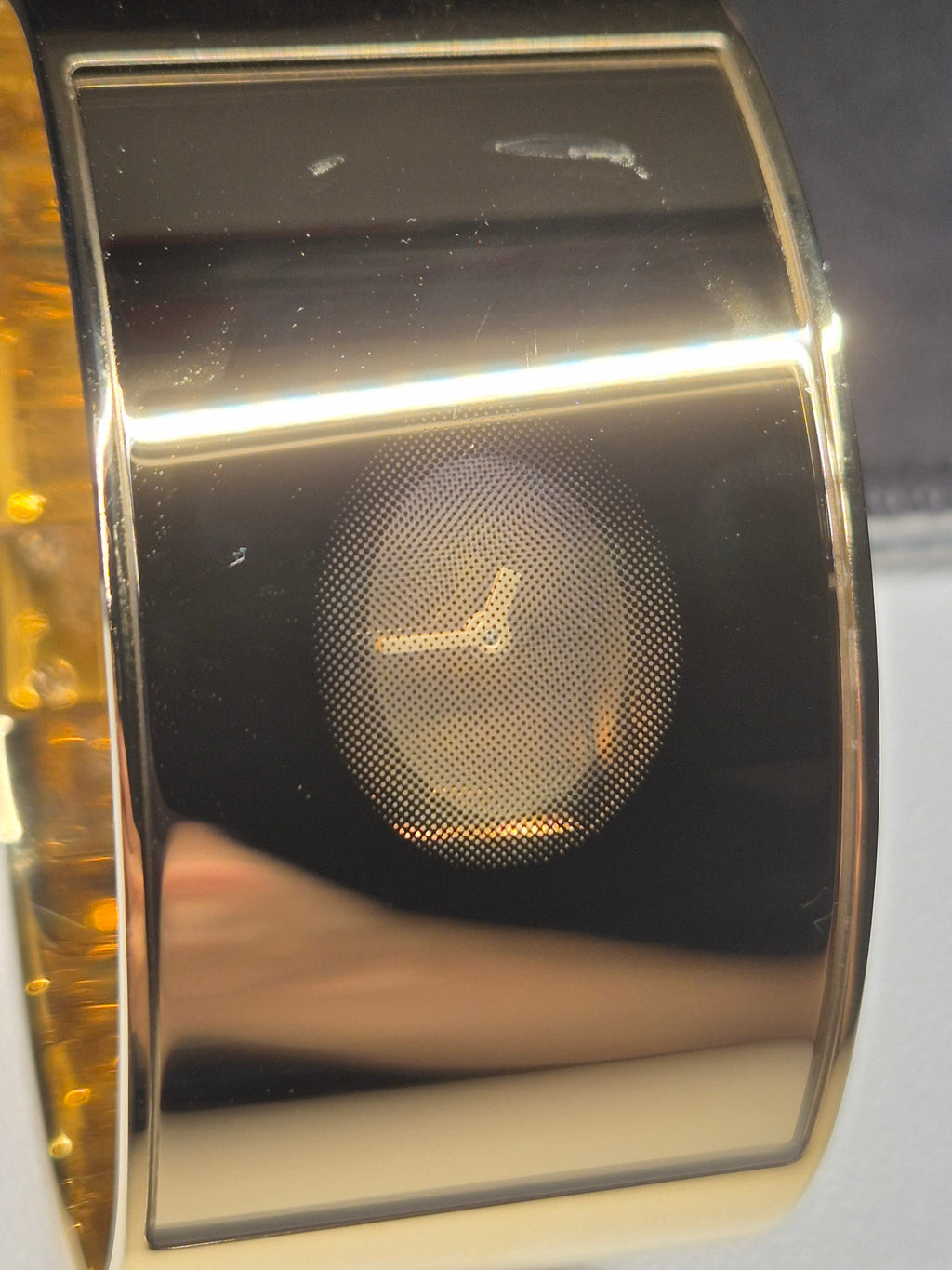 Calvin Klein K34234-00 Damen Cuff Uhr – Edelstahl, Gold, Gut, Batterie nötig