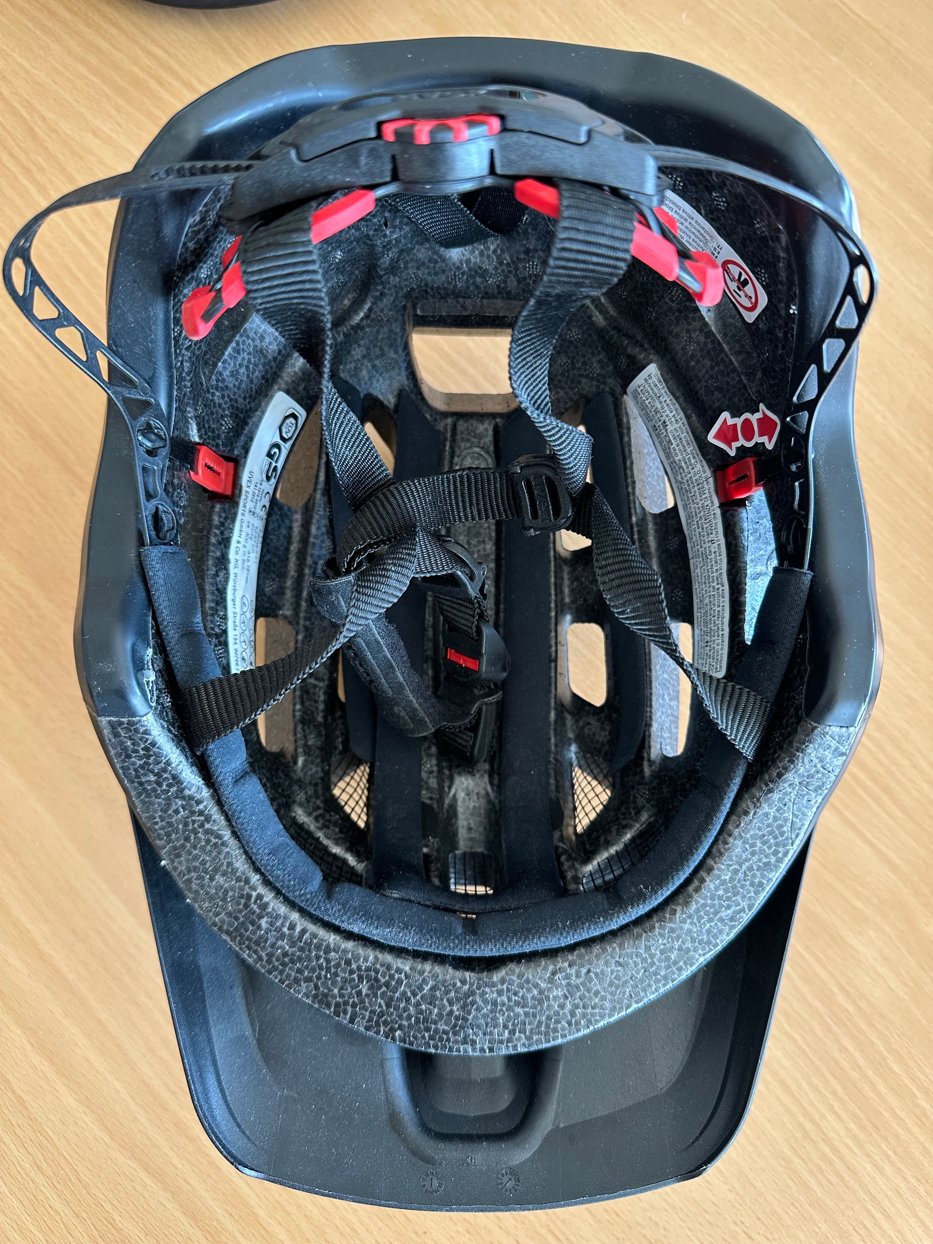 Uvex Finale 2.0 MTB Helm M (55-58 cm) Schwarz Matt – unfallfrei, guter Zustand