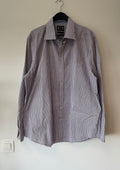 Bugatti Men’s Check Shirt Red/White Size 43/44 – Very Good Condition