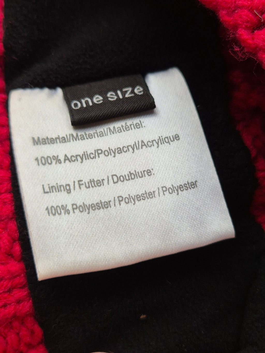Vaude Strickset – Mütze & Schal, One Size, Pink, sehr guter Zustand