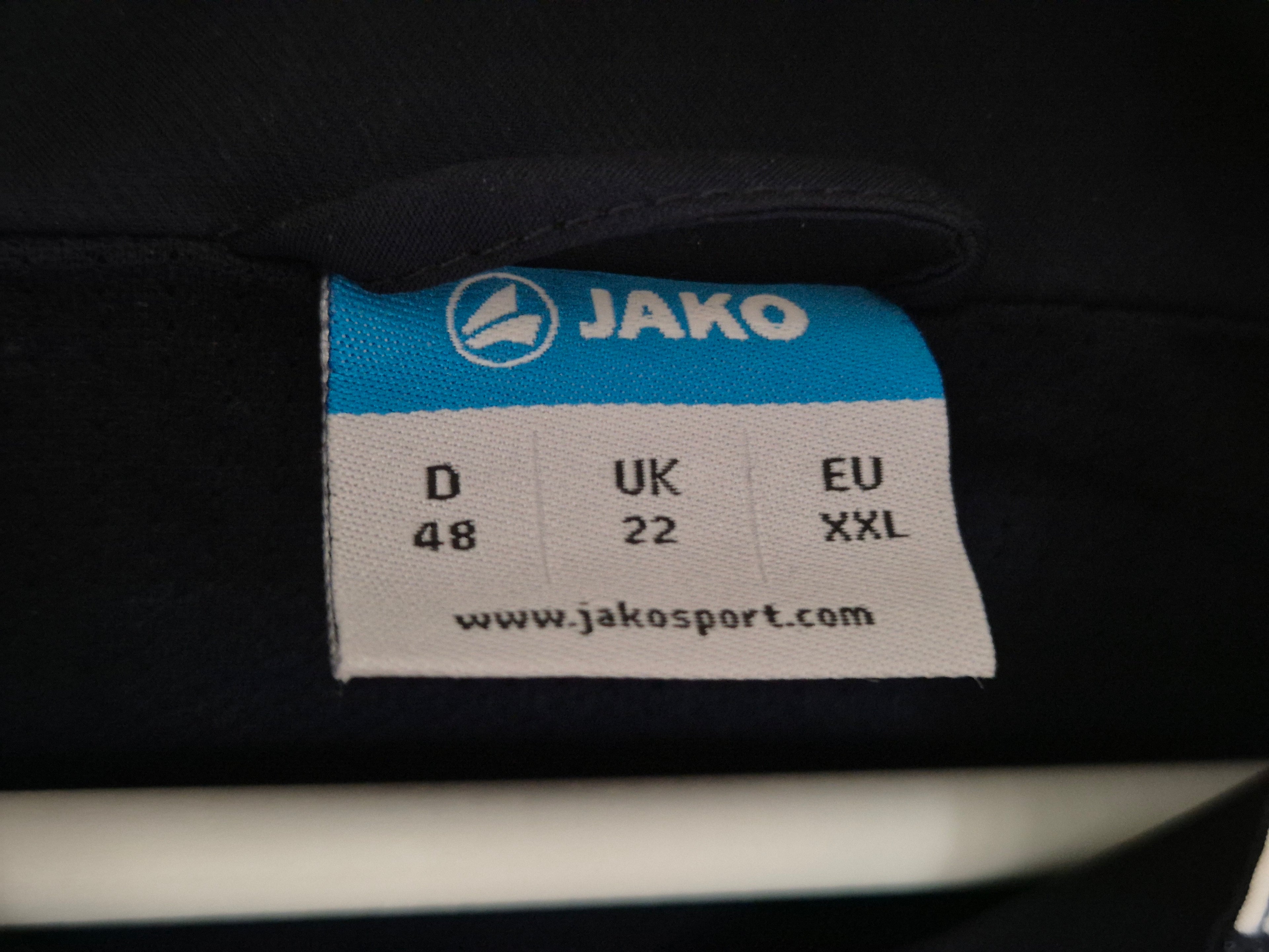 JAKO Team Line Trainingsjacke Unisex L Navy Blau Sehr Gut