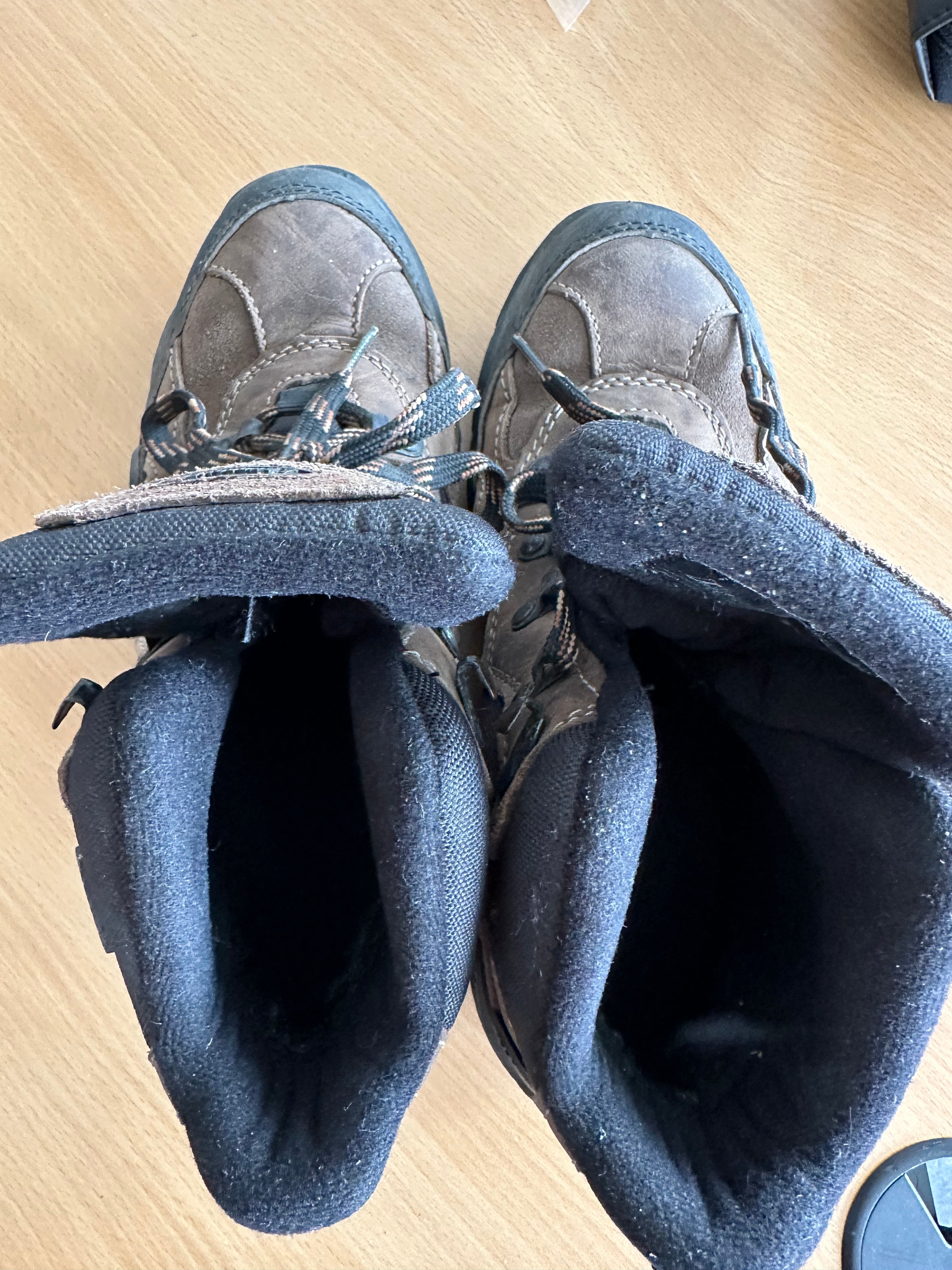Land Rover Wanderschuhe Gr. 39, Leder/Textil, braun/schwarz, guter Zustand
