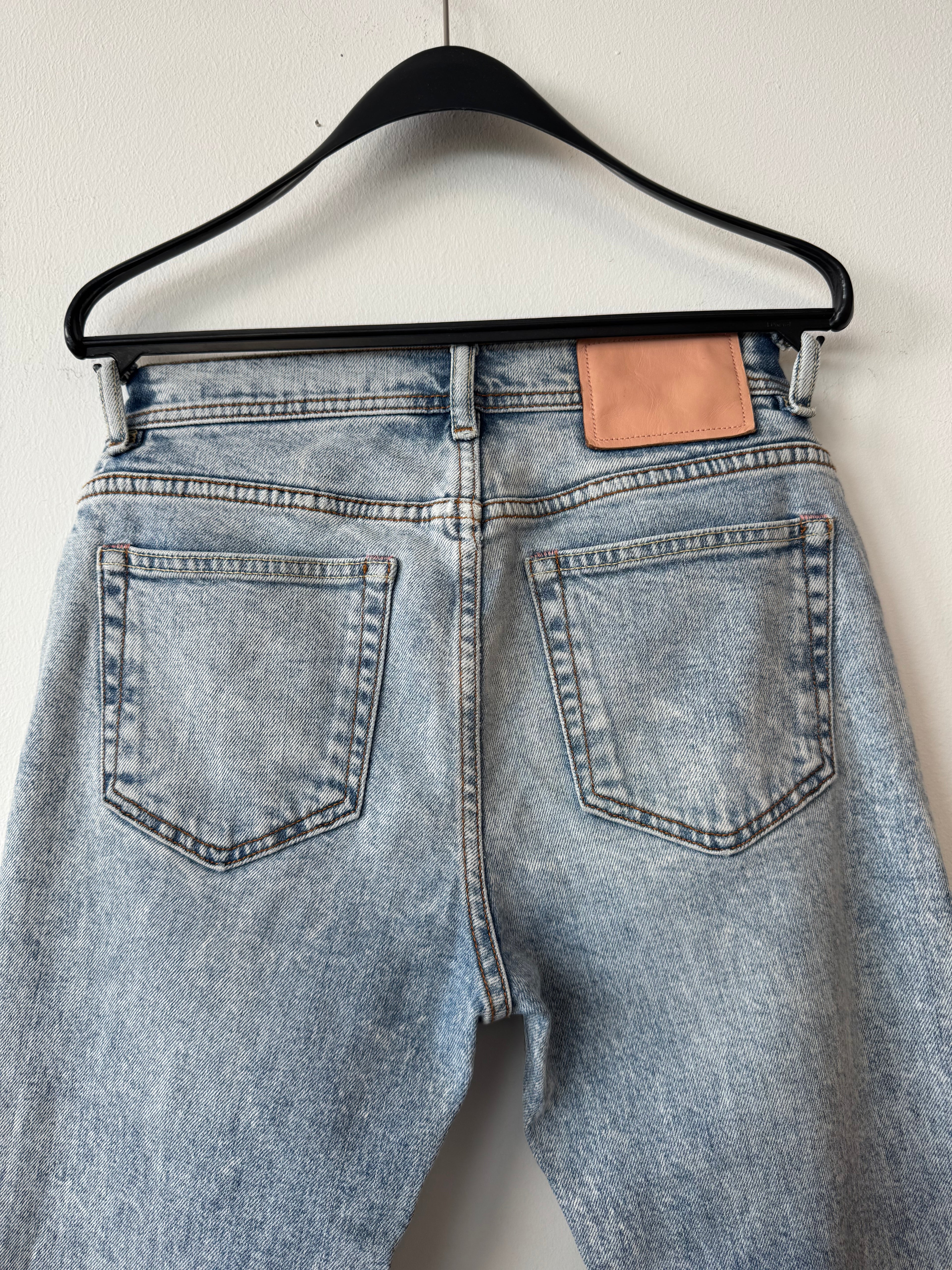 Acne Studios Blå Konst Jeans 28/32 Hellblau, Guter Zustand