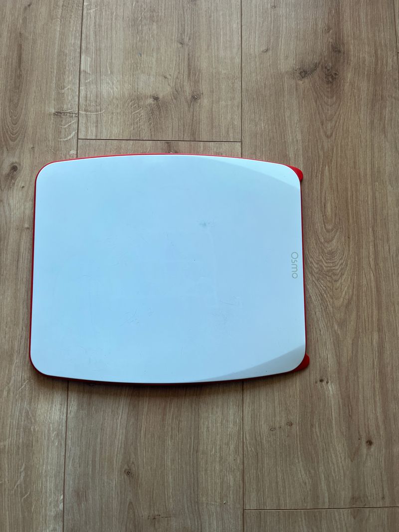 Osmo Creative Board Ersatz-Whiteboard, 30x25 cm, Weiß/Rot, guter Zustand