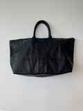 Saint Laurent “Easy Y” Large Leather Weekender – Black, Very Good Condition