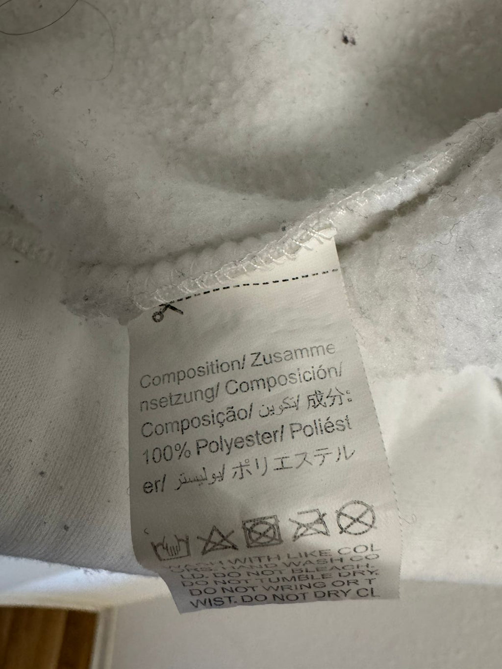 Fresral Zip Hoodie „Brooklyn New York“ – Weiß/Grün, Größe L (EU 40/42), Top