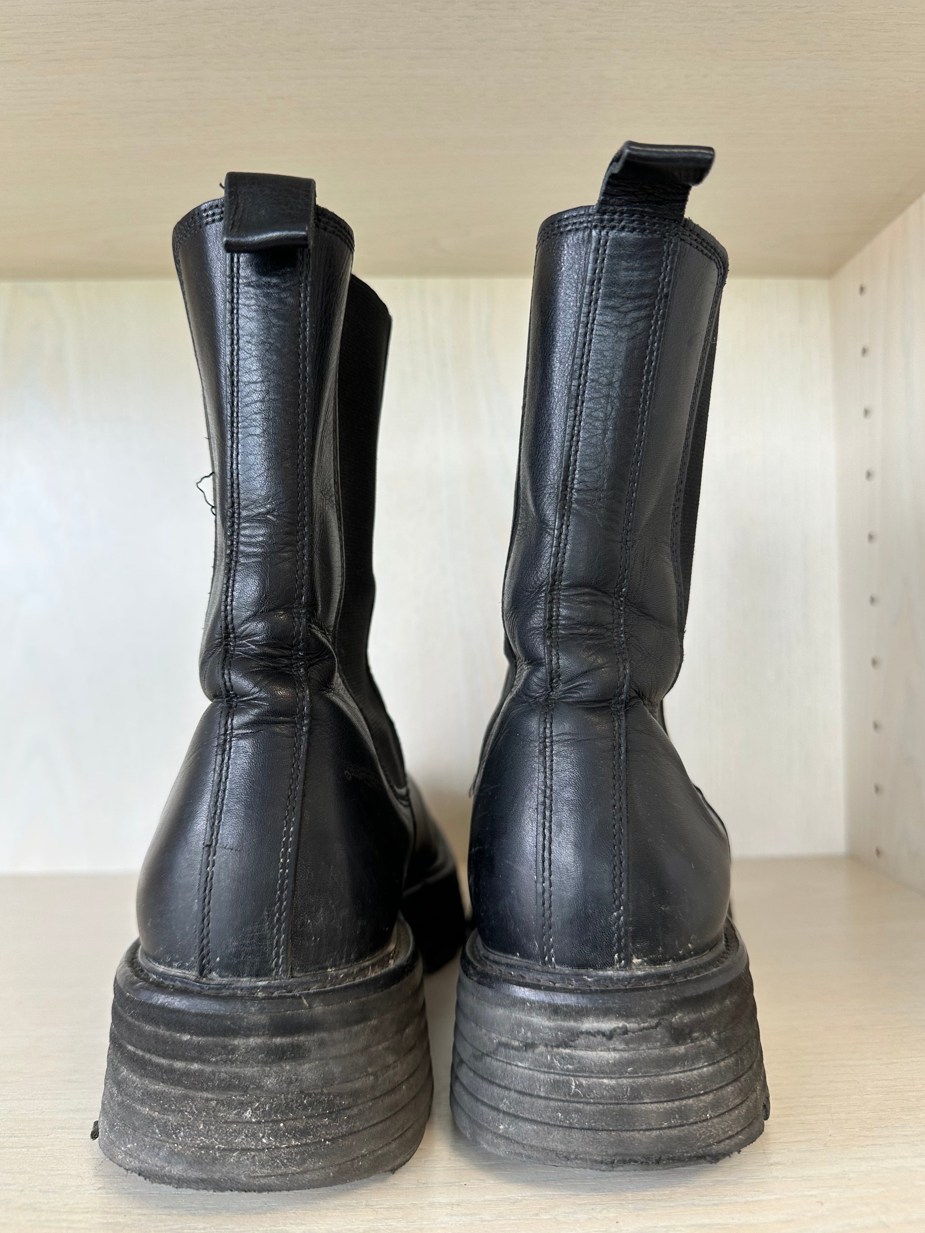 Kennel & Schmenger Leather Chelsea Boots, Black, EU 38, Good Condition