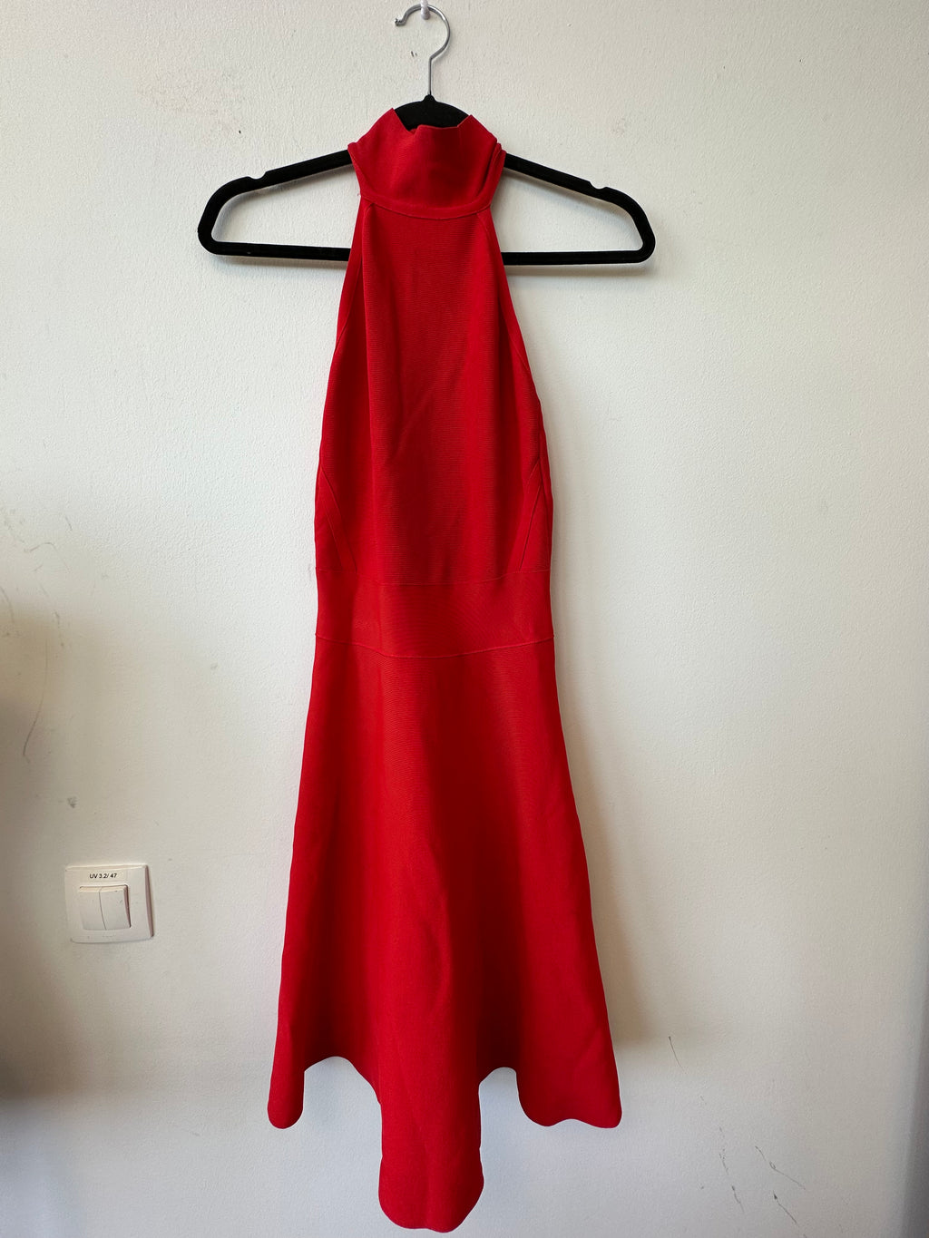 Marciano Los Angeles High-Neck Kleid XS Rot, Gebraucht