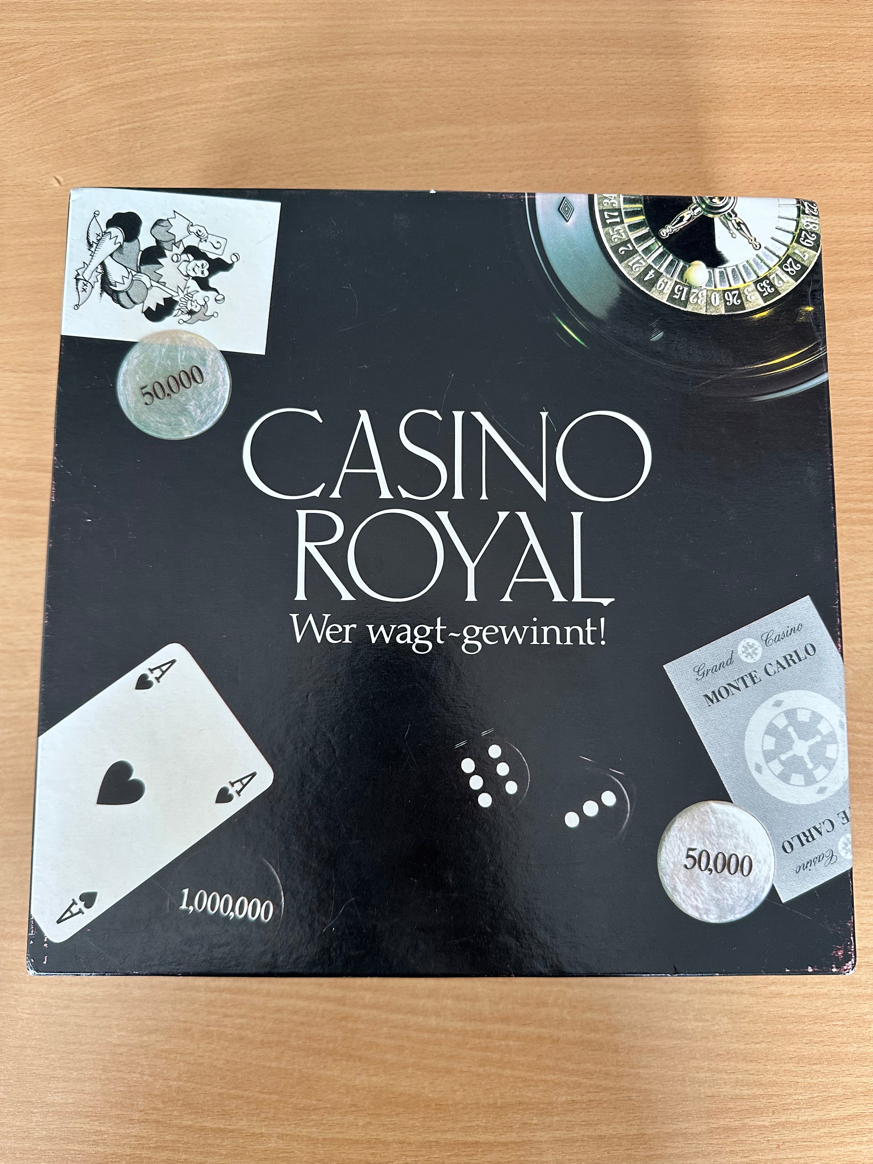Parker Casino Royal – Wer wagt, gewinnt! Brettspiel – Deutsch, guter Zustand