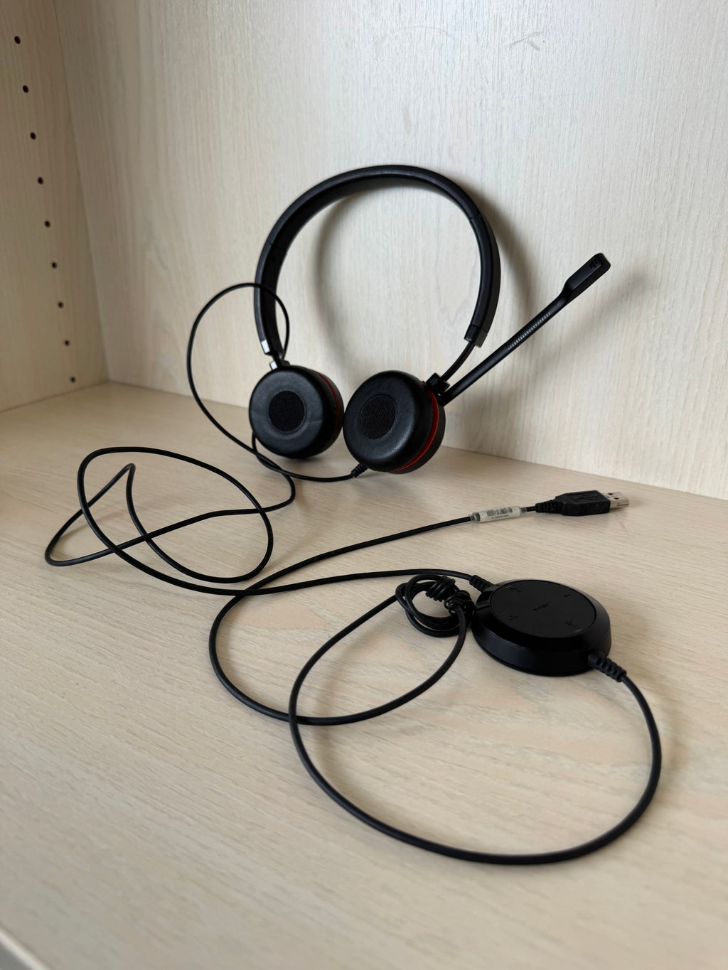 Jabra Evolve 20 MS Stereo USB Headset Schwarz On-Ear – Guter Zustand
