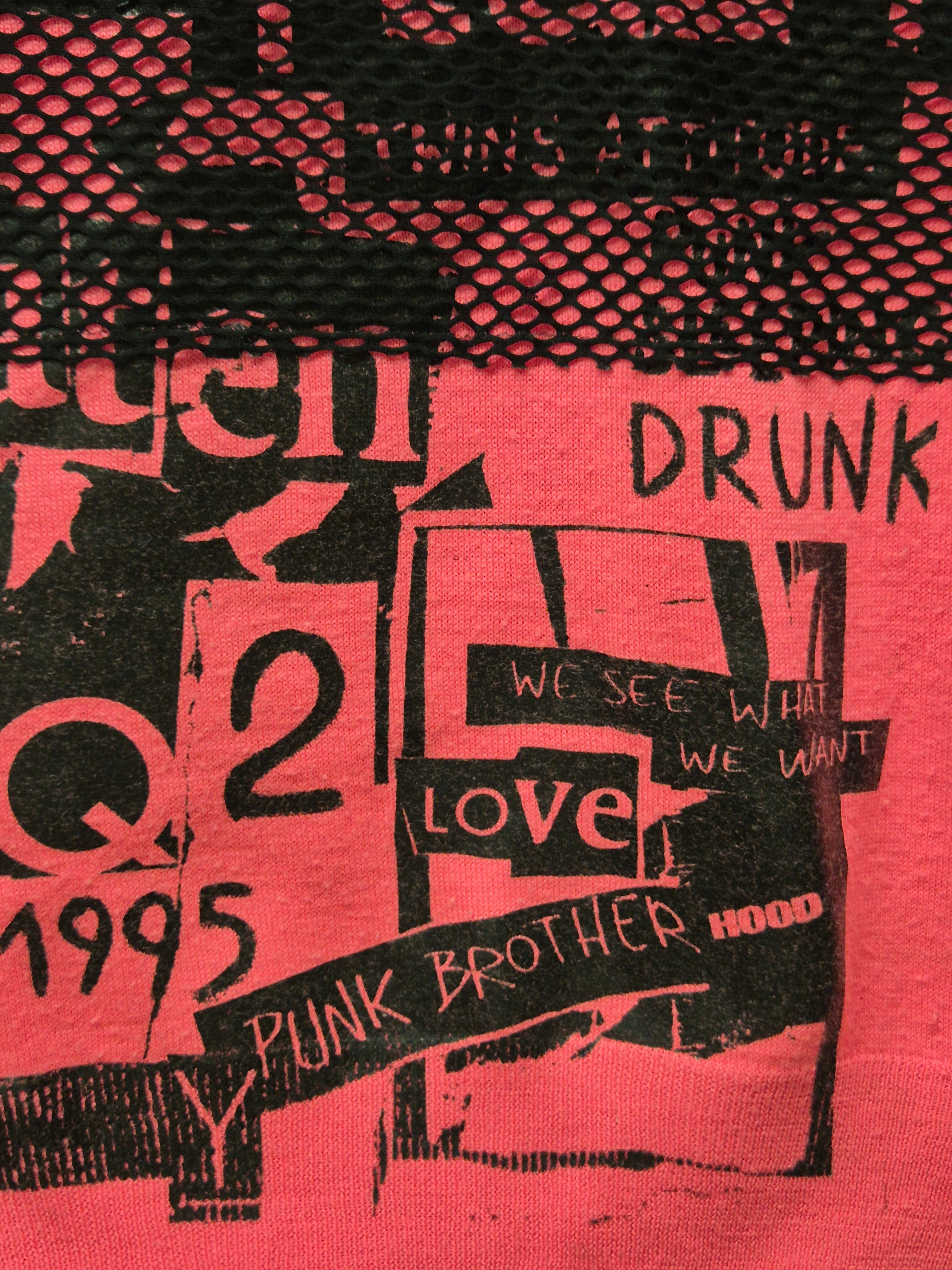 DSQUARED2 “Punk Brother” Mesh Pullover Pink Gr. M – Made in Italy, gebraucht
