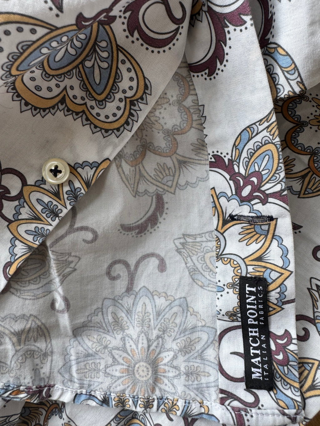 JOOP! Men’s Slim Fit Shirt – Floral Pattern – Cotton – M/L – Very Good