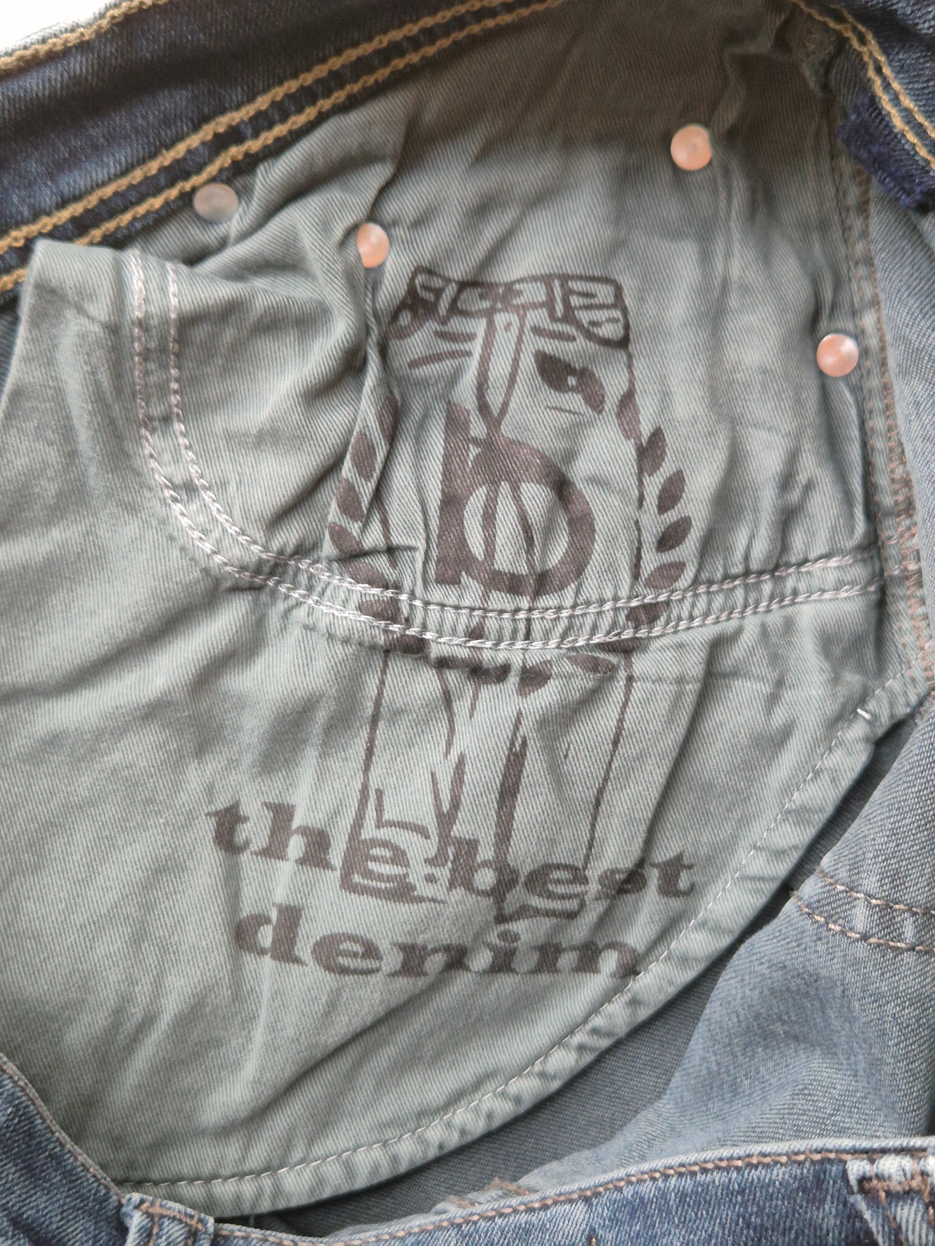 bugatti Modern Fit Herren Jeans – Baumwollmix, Dunkelblau, Gr. 46, Sehr Gut