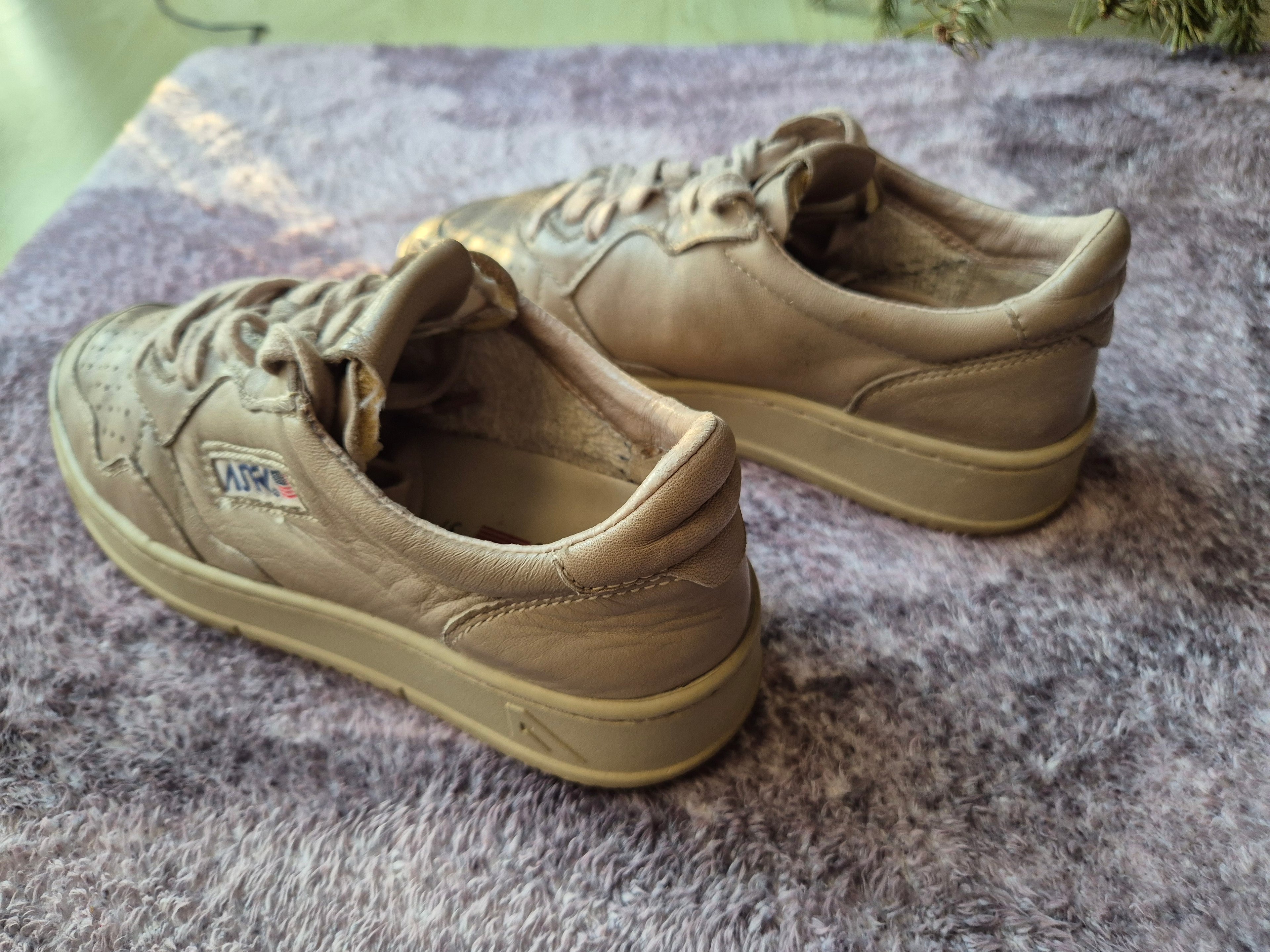 Autry Medalist Low EU 37 Beige + Original Autry Dust Bag | Gebraucht
