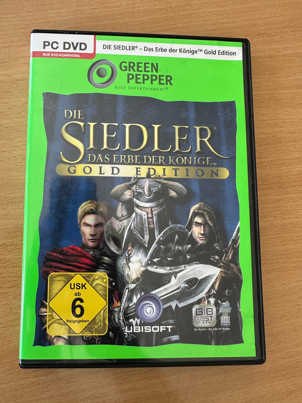 Ubisoft Die Siedler 5 Gold Edition (PC DVD, Green Pepper Case, Good)