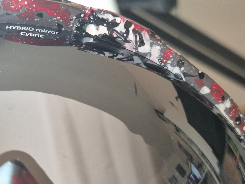 Alpina Cybric HM Ski Goggles Hybrid Mirror Red/Black Universal – Normal Use