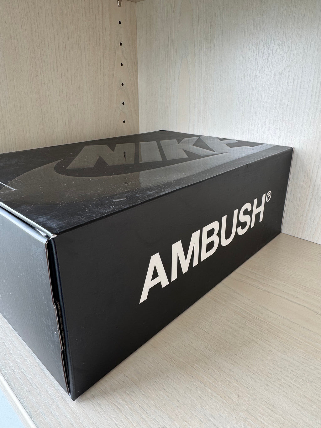 Nike x AMBUSH Air Max 180 Hi White/Pale Grey EU 37.5 Like New w/ Box
