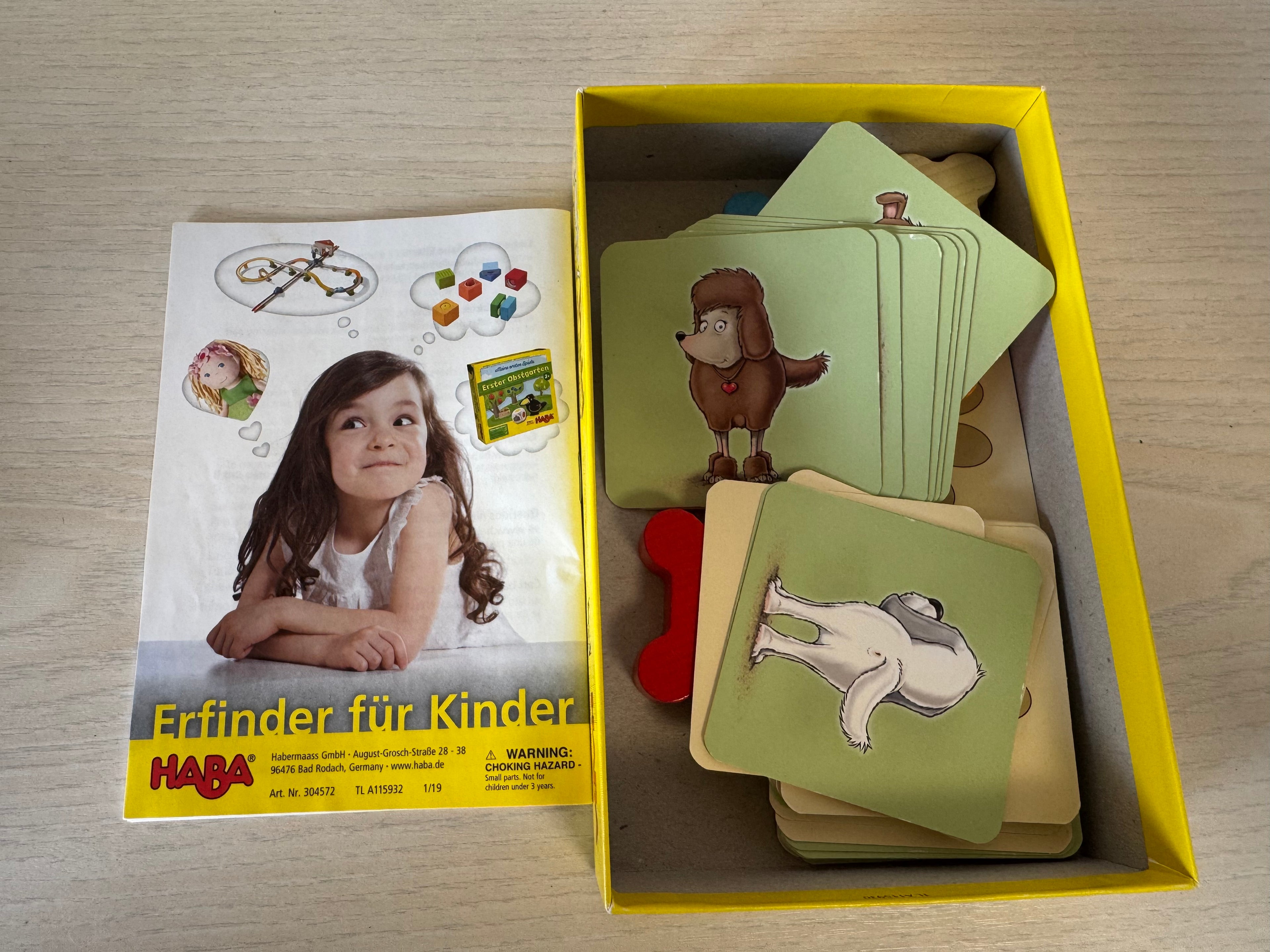 HABA Polly Poodle Kartenspiel, komplett, guter Zustand, mittel, bunt
