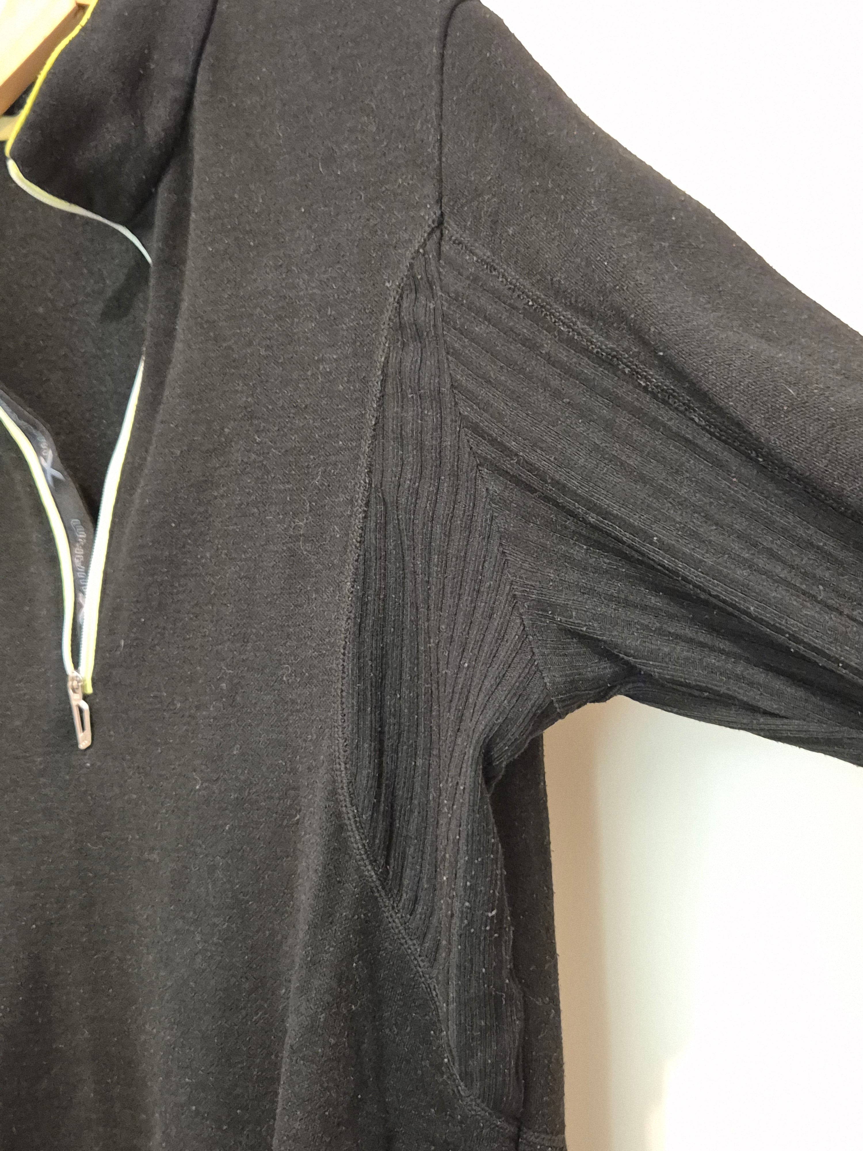 Wed’ze Herren Ski-Unterhemd L Schwarz 1/2-Zip Wolle • Gut | by Cirkular