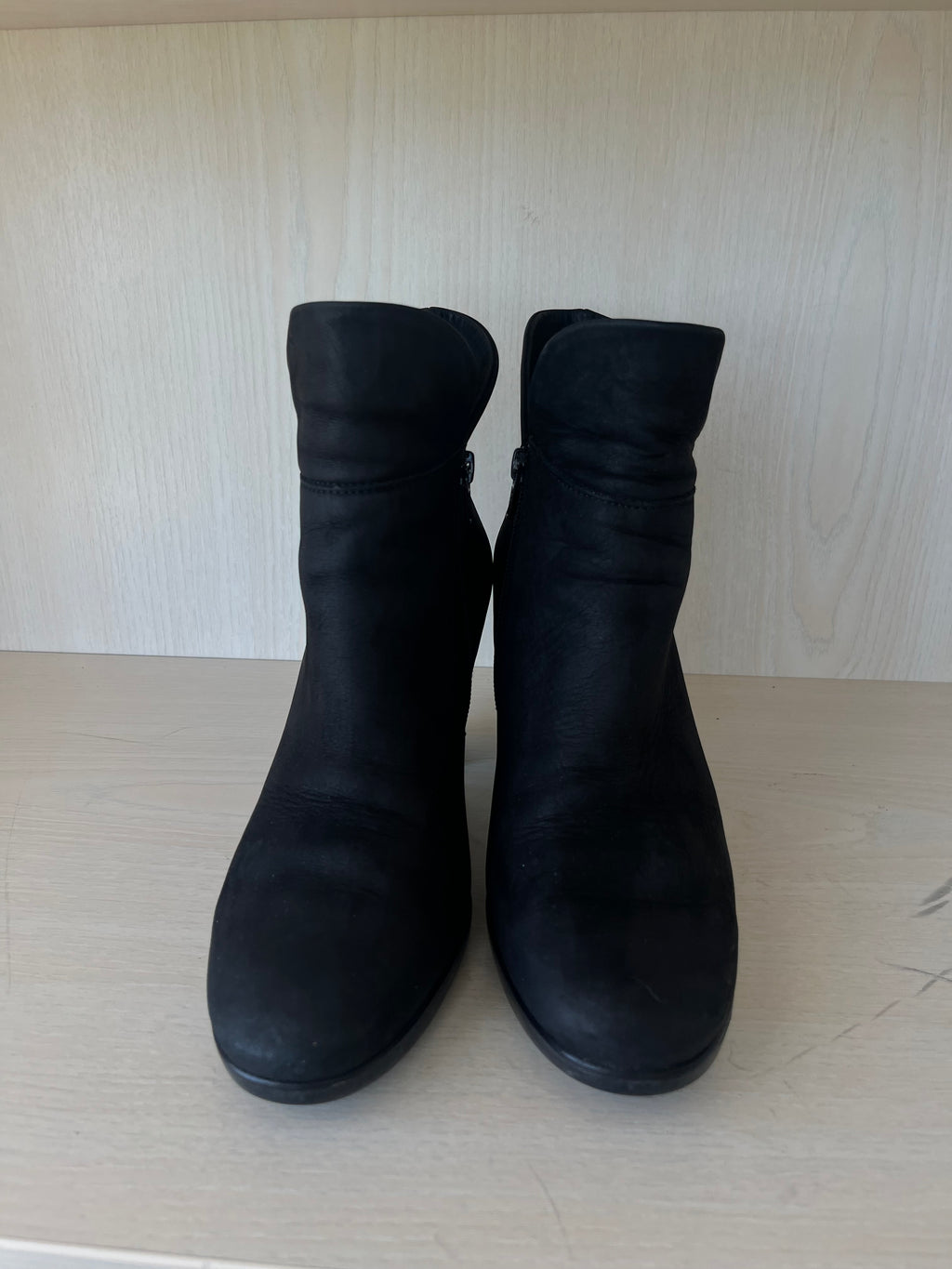 Paul Green Ankle Boots – Schwarz, Echtleder, Gr. 39, Guter Zustand
