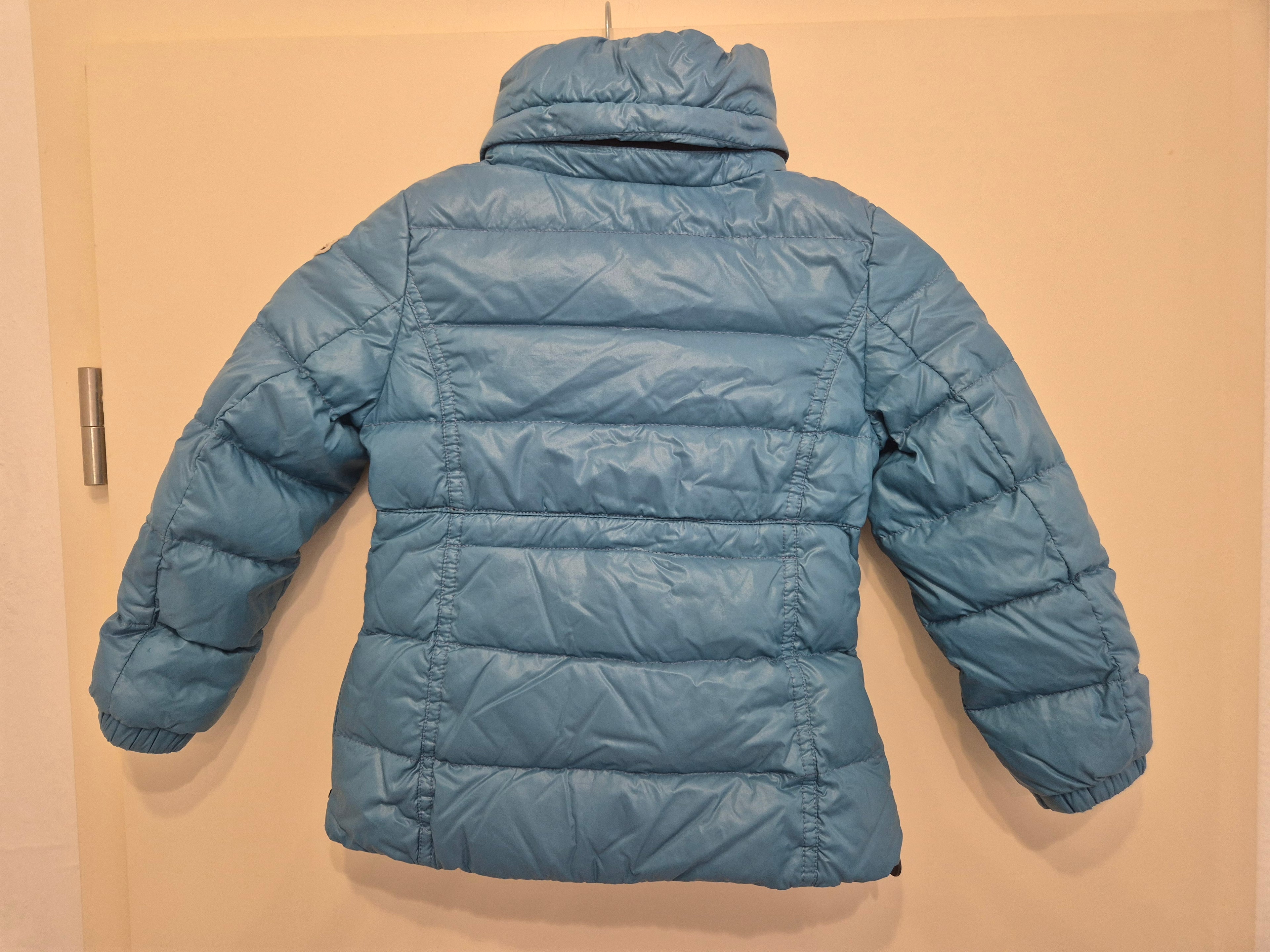 Moncler Enfant Daunenjacke 104 cm Blau, Guter Zustand