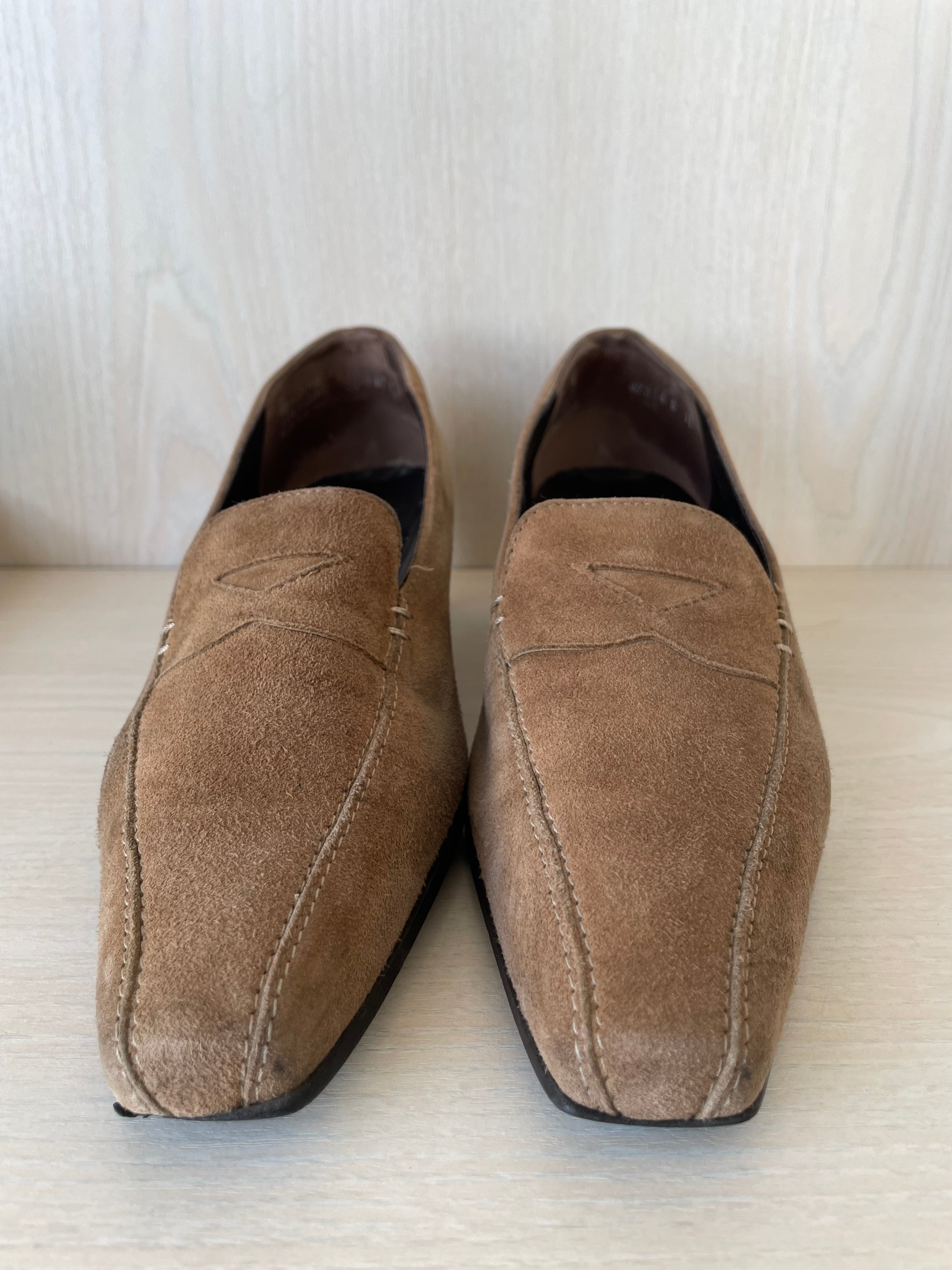 Paul Green Loafer – Wildleder, Braun, EU 38, Guter Zustand