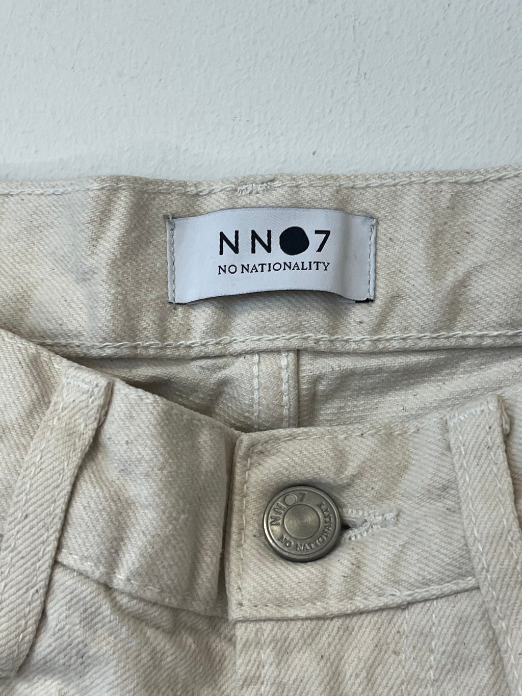 NN07 Jonny 1856 Slim Fit Jeans W30 L32 Off-White Sehr Gut
