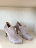 Paul Green Ankle Boots – Wildleder, Taupe, Gr. 38, Guter Zustand
