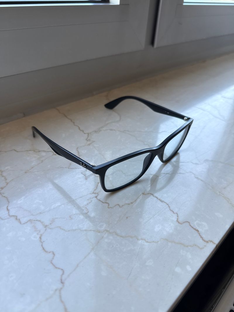 Ray-Ban RB5362 Schwarz Acetat Brillenfassung 53-17-140 Wie Neu
