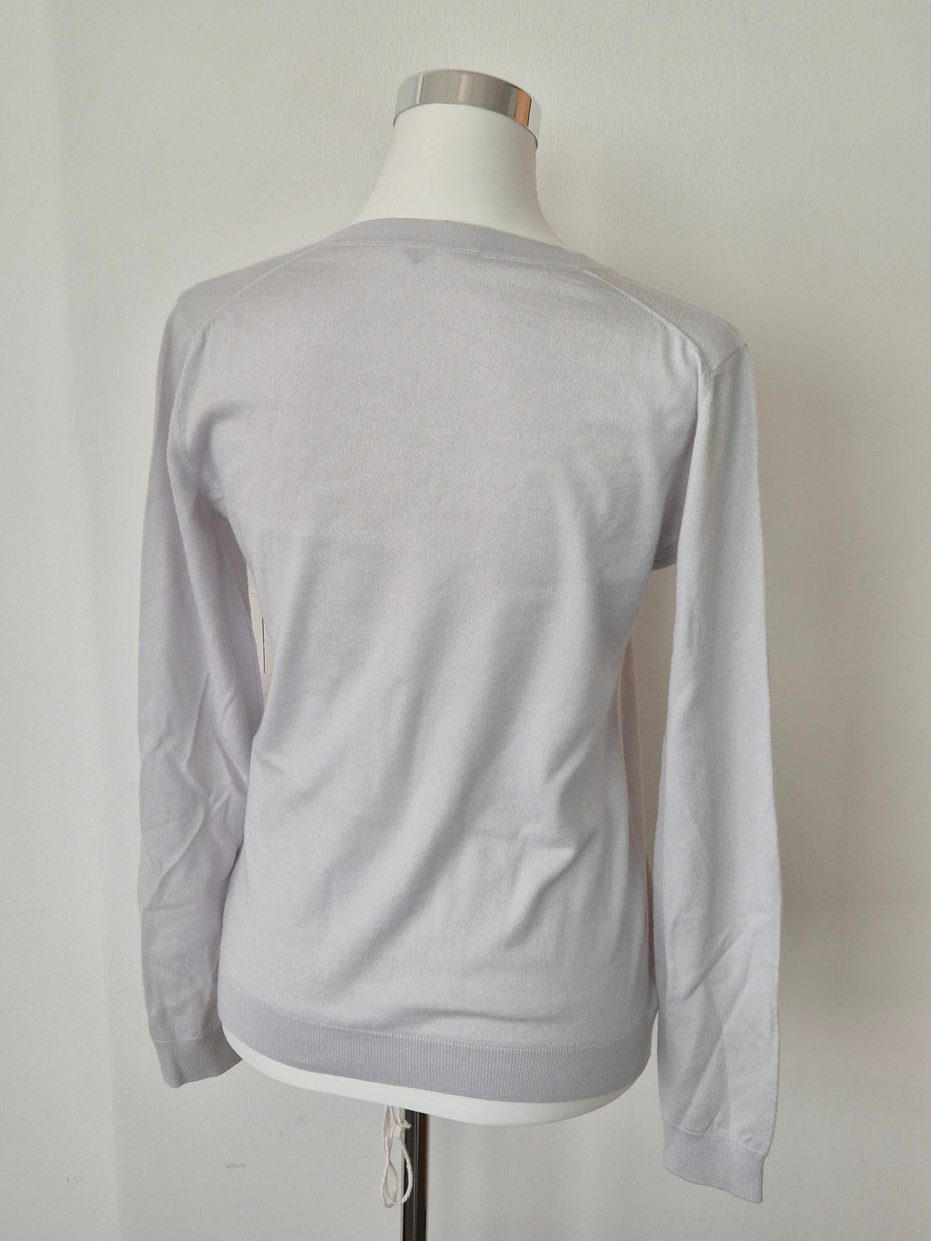 Loro Piana 100% Cashmere Sweater, Light Grey, IT 42 / M, Very Good