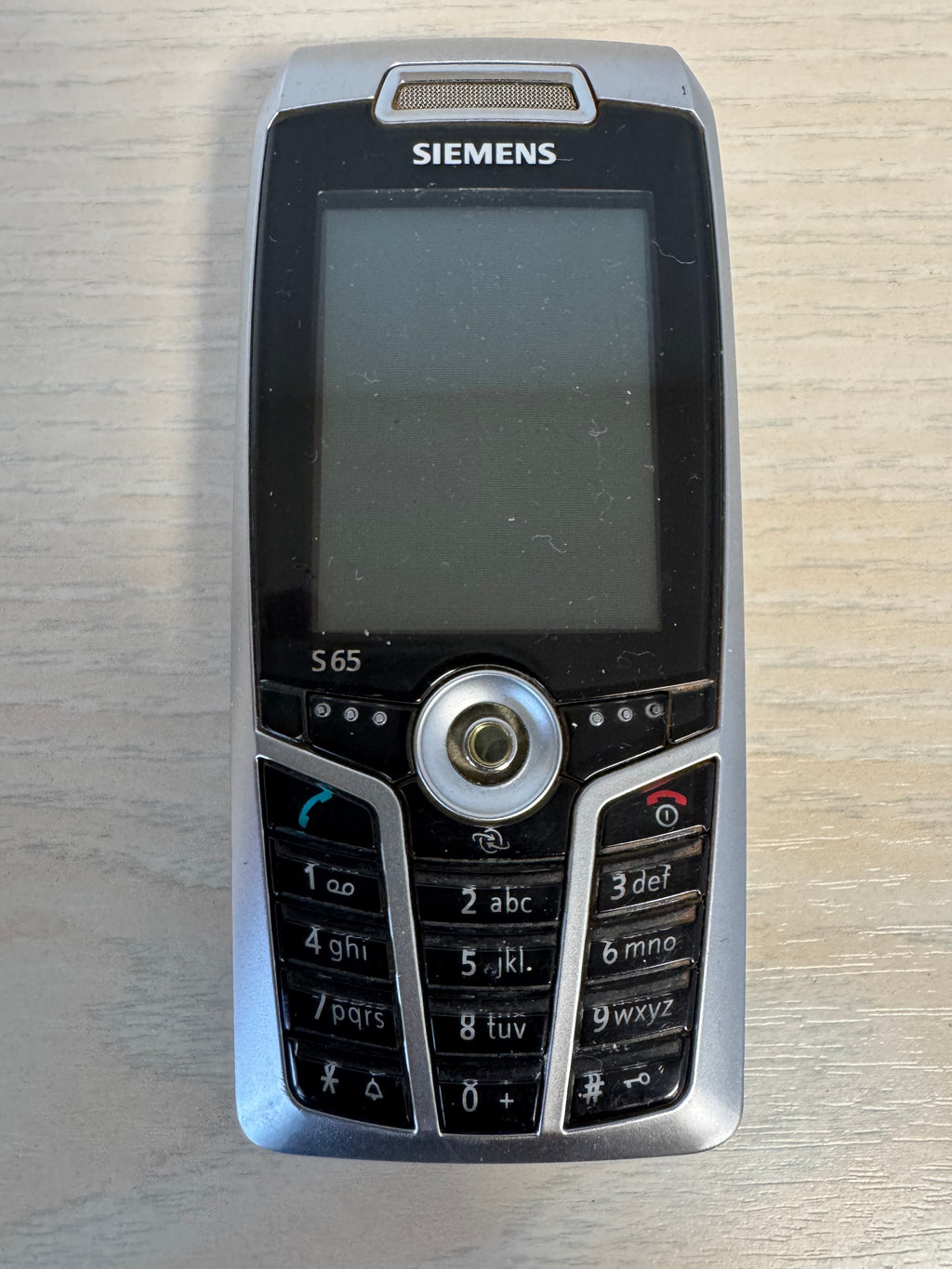 Siemens S65 Handy – Silber/Schwarz, inkl. Ladegerät, guter Zustand