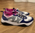 Armani Exchange Chunky Low-Top Sneakers EU 39 White/Blue/Pink – Very Good