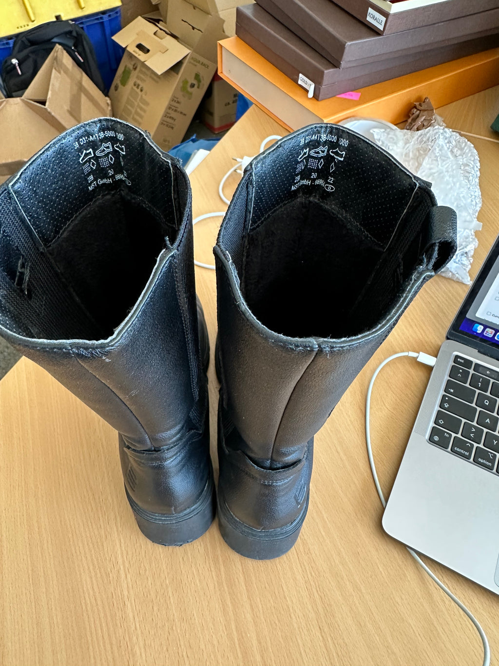 Bagatt Damen Chelsea Boots EU 38 Schwarz – sehr guter Zustand