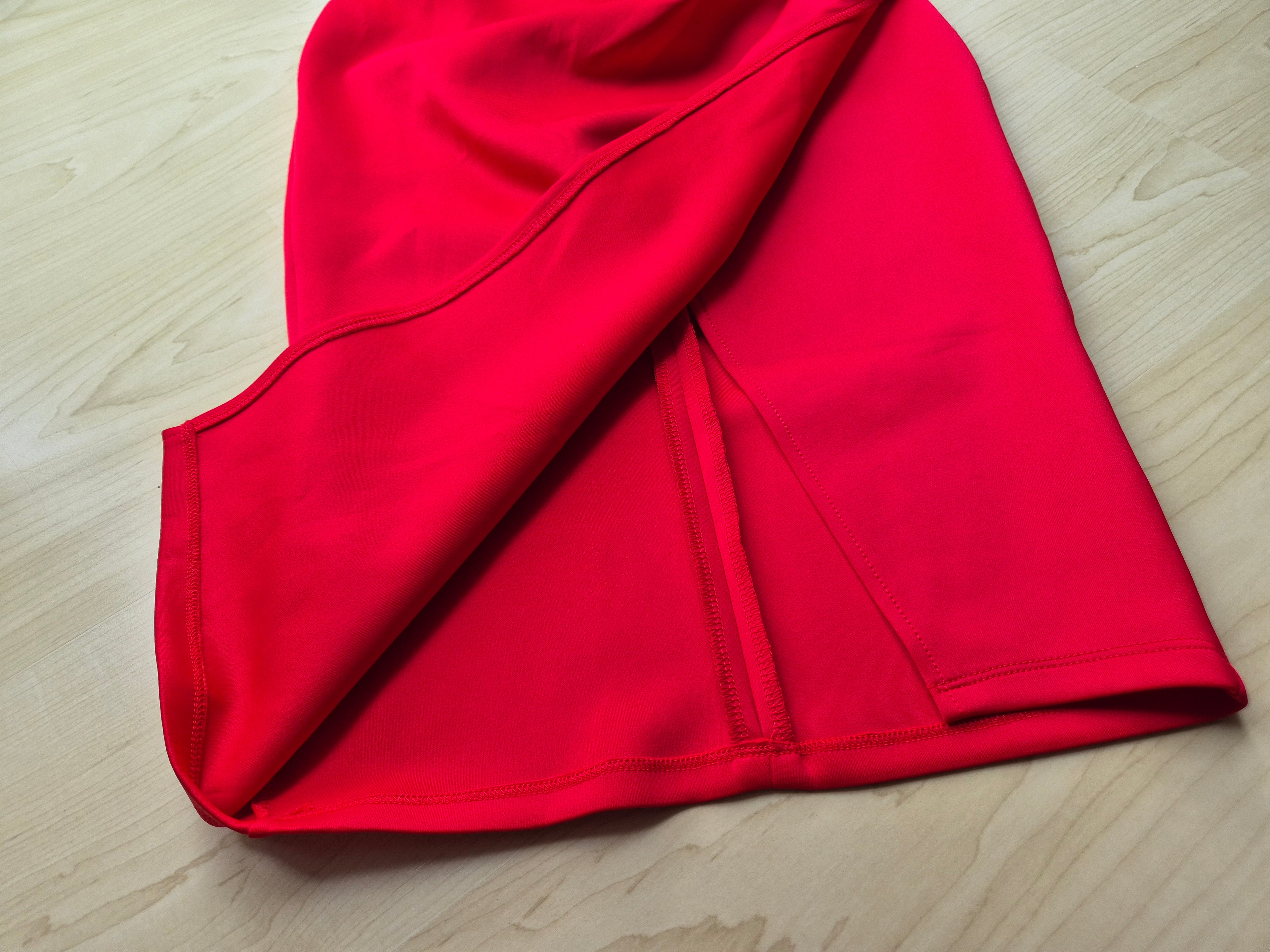 Miss Selfridge PETITE Off-Shoulder Kleid | Rot | EU 36 | Sehr gut