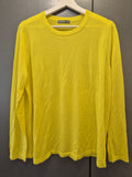 Esisto Seiden-Kaschmir Pullover, Gr. 46 (XL), Zitronengelb, sehr gut