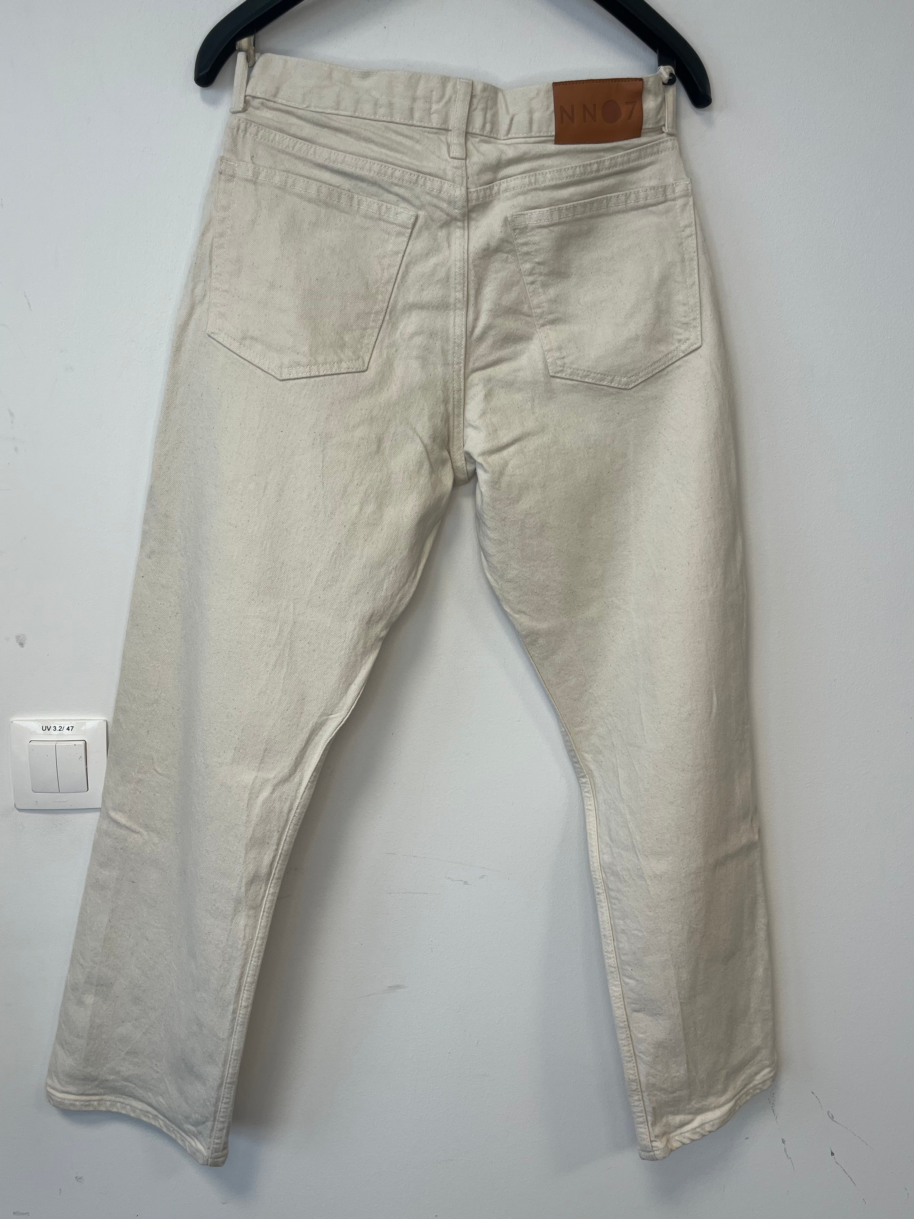 NN07 Jonny 1856 Slim Fit Jeans W30 L32 Off-White Sehr Gut