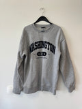 Washington DC Grauer Crewneck Sweatshirt – Größe M, Neu