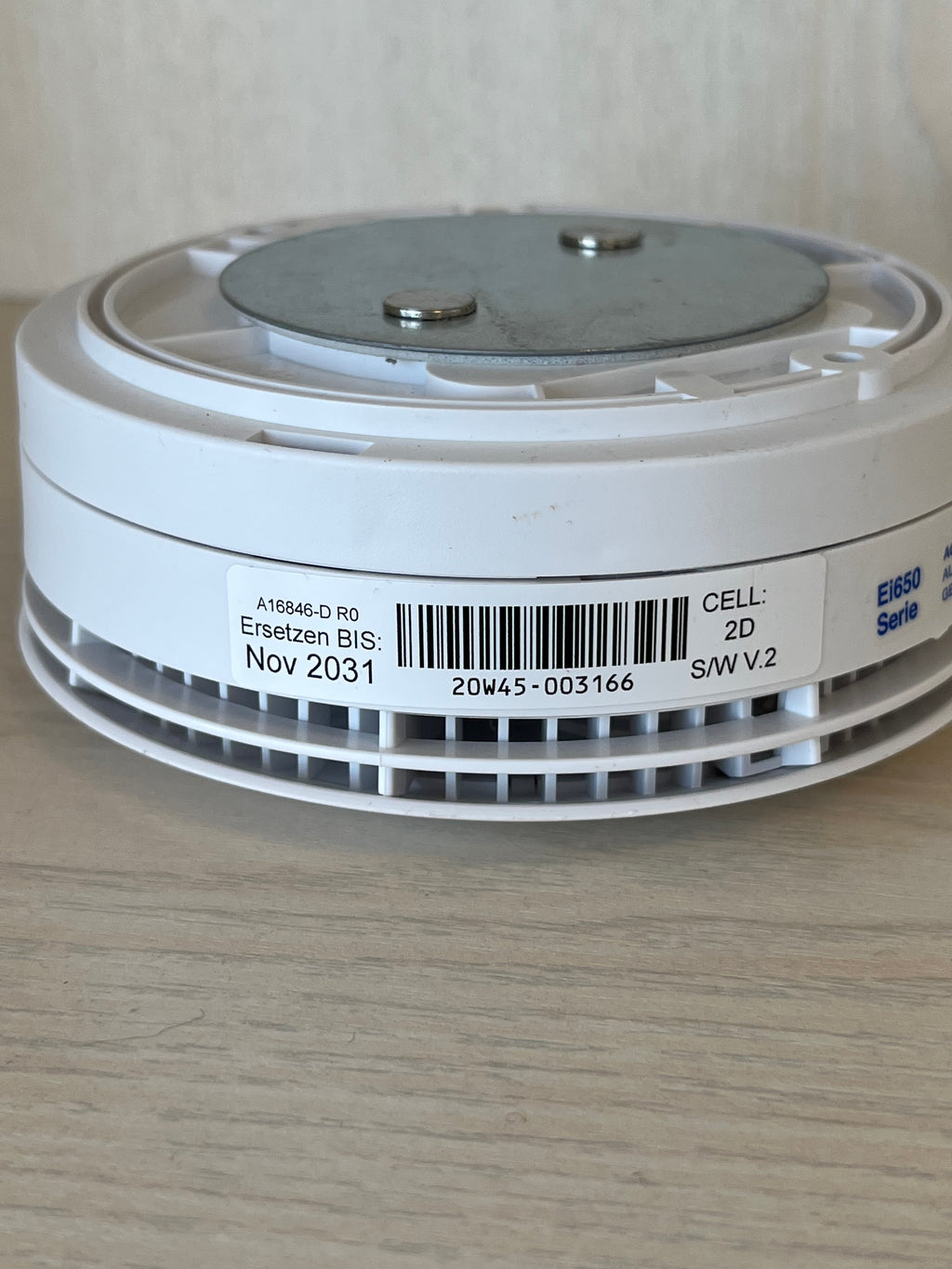 Ei Electronics Smoke Alarm Ei650iW, 10 cm, White, 10-Year Battery, Very Good