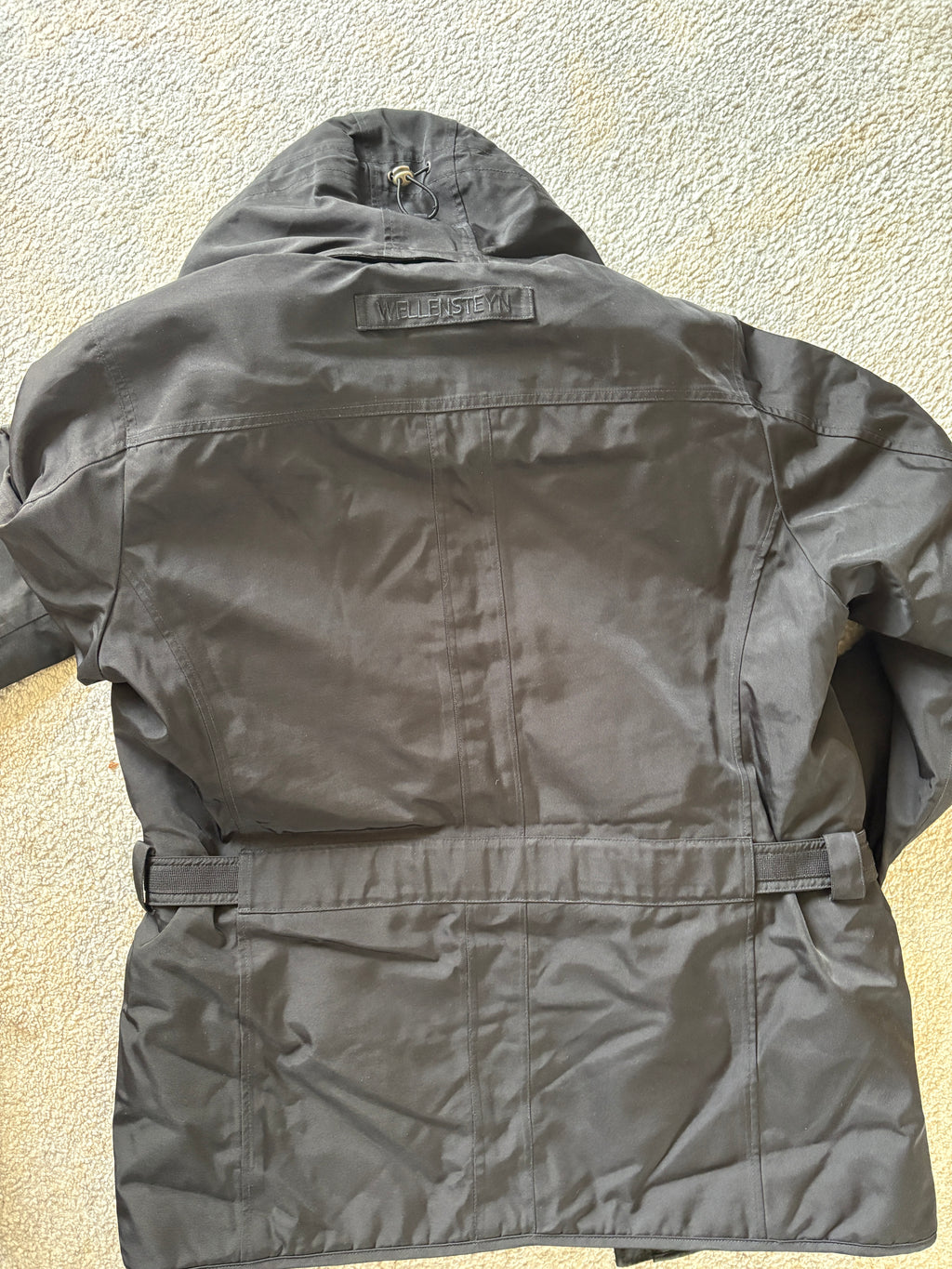 Wellensteyn Leuchtfeuer Parka Herren M Schwarz | Abnehmbare Kapuze | Top Zustand