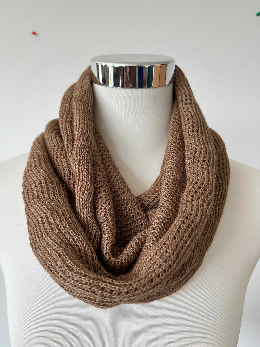 Sol Alpaca Infinity Schal Baby Alpaka One Size Braun Wie Neu