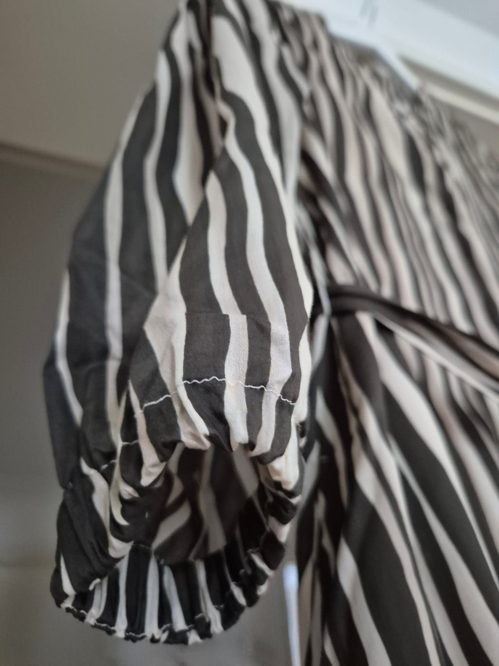 S MaxMara Zebra Print Shirt Dress, Brown/Beige, Size M, Good, with Belt