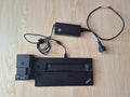 Lenovo ThinkPad Ultra Dock 40AJ + 135W Adapter, Black, Good Condition