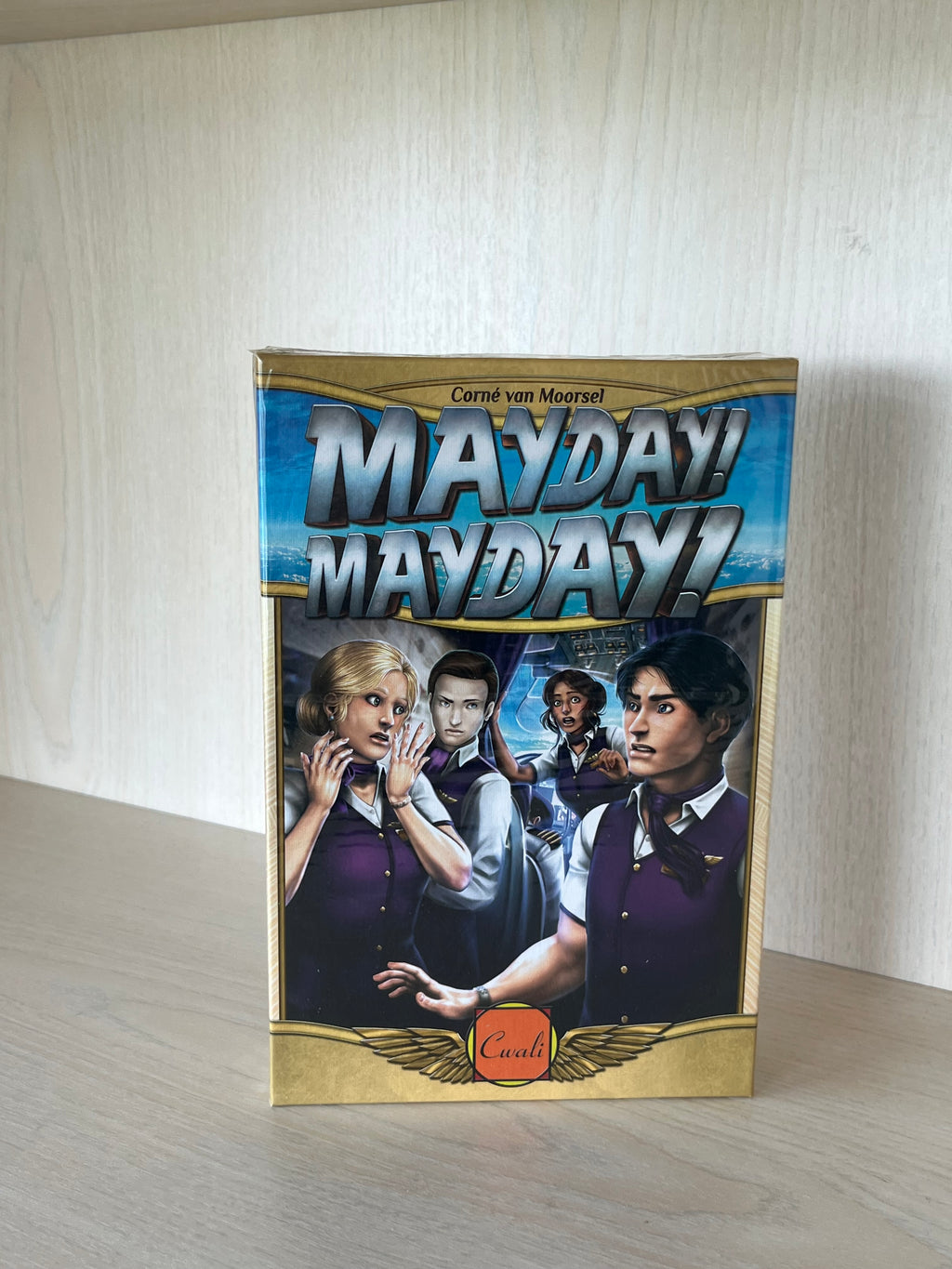 Cwali Mayday! Mayday! Board Game, Multicolor, Compact, New Sealed