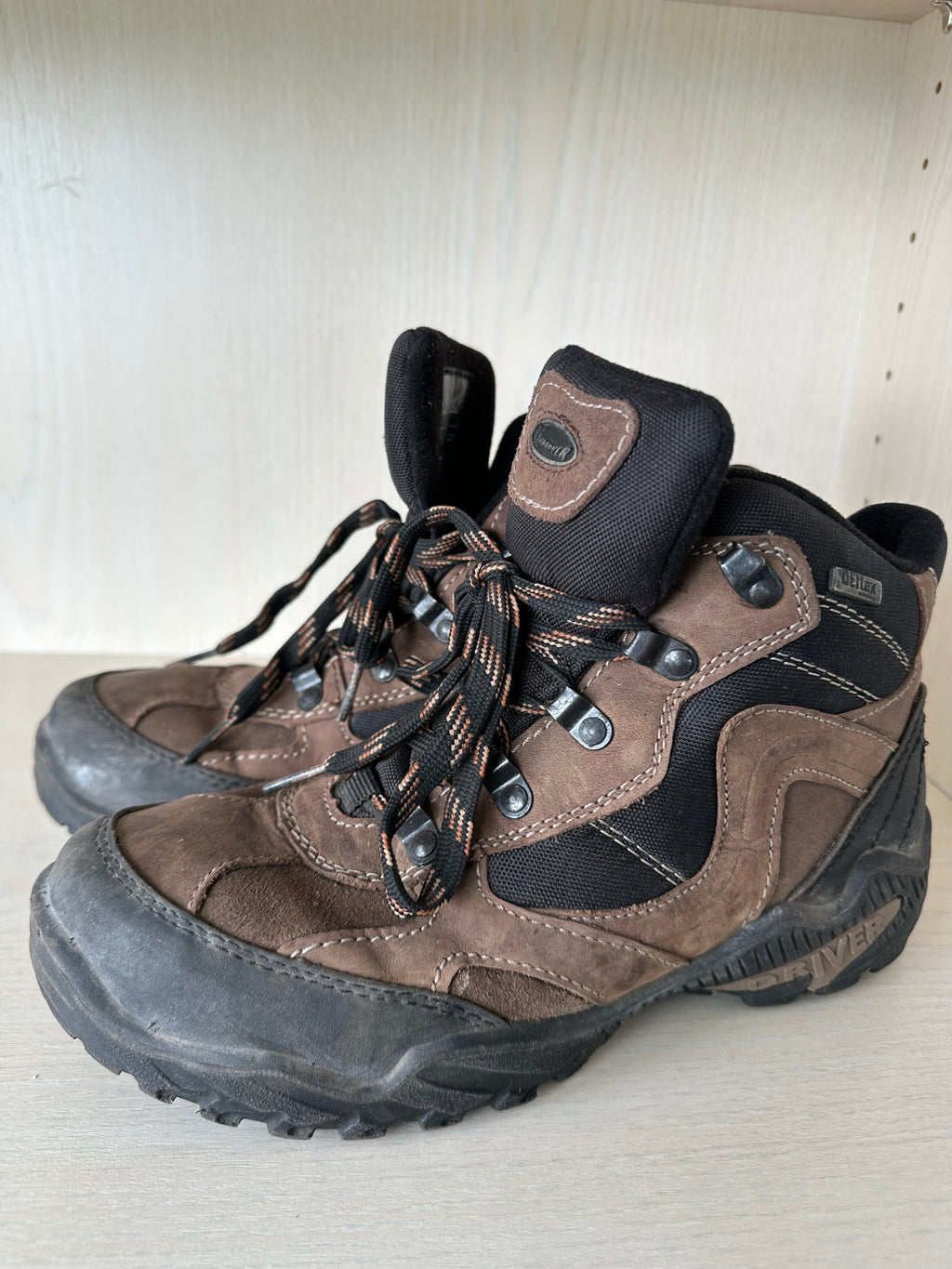Land Rover Wanderschuhe Gr. 39, Leder/Textil, braun/schwarz, guter Zustand