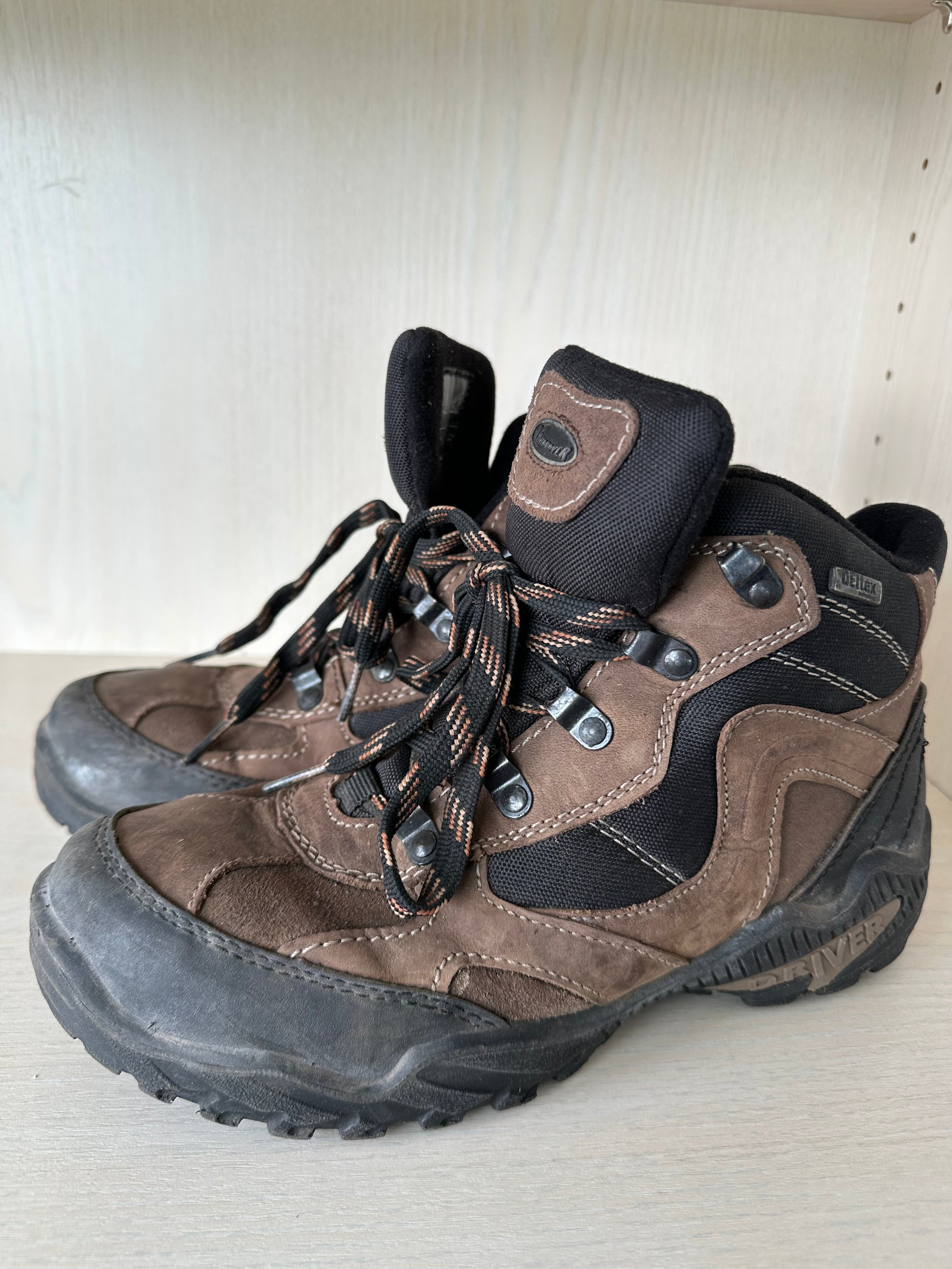 Land Rover Wanderschuhe Gr. 39, Leder/Textil, braun/schwarz, guter Zustand