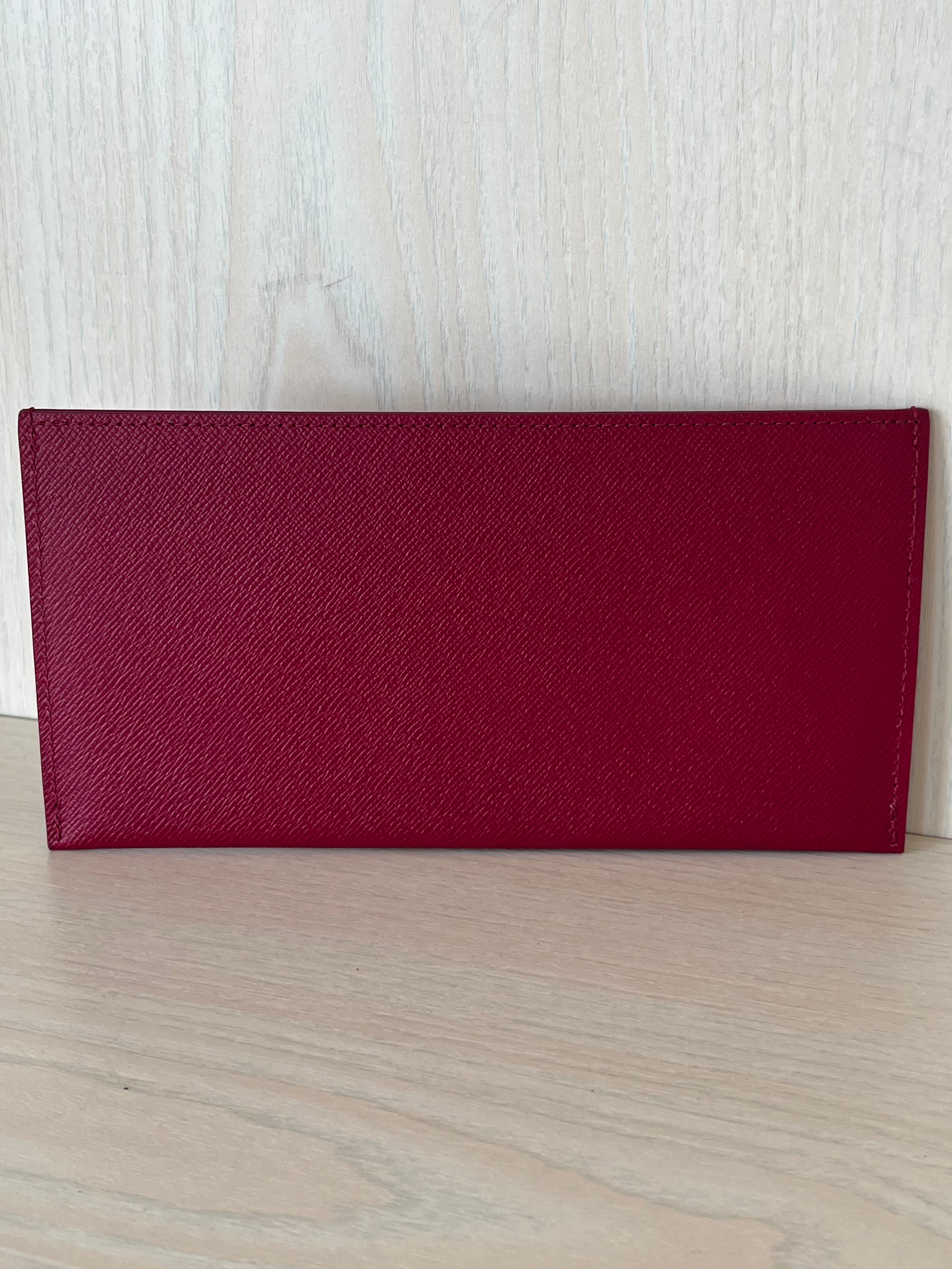 Louis Vuitton Fuchsia Epi Leder Long Wallet – 8 Kartenfächer, Wie Neu
