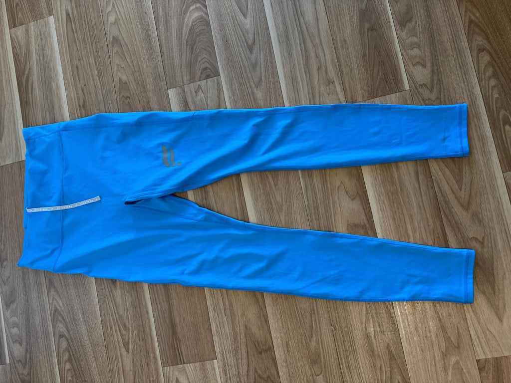 Fabletics High-Waist Leggings | Gr. M | Isle Blue | Wie Neu